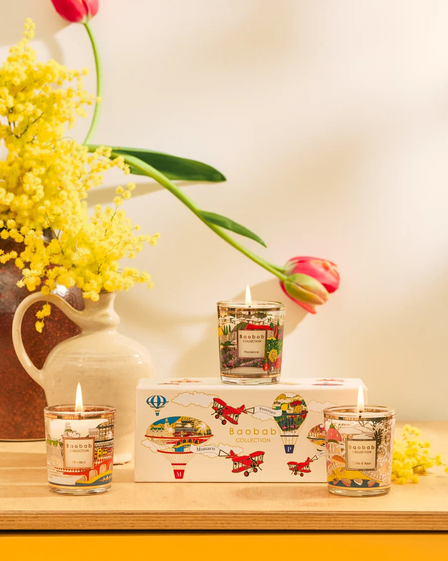 Baobab Collection Trio Travel Candles