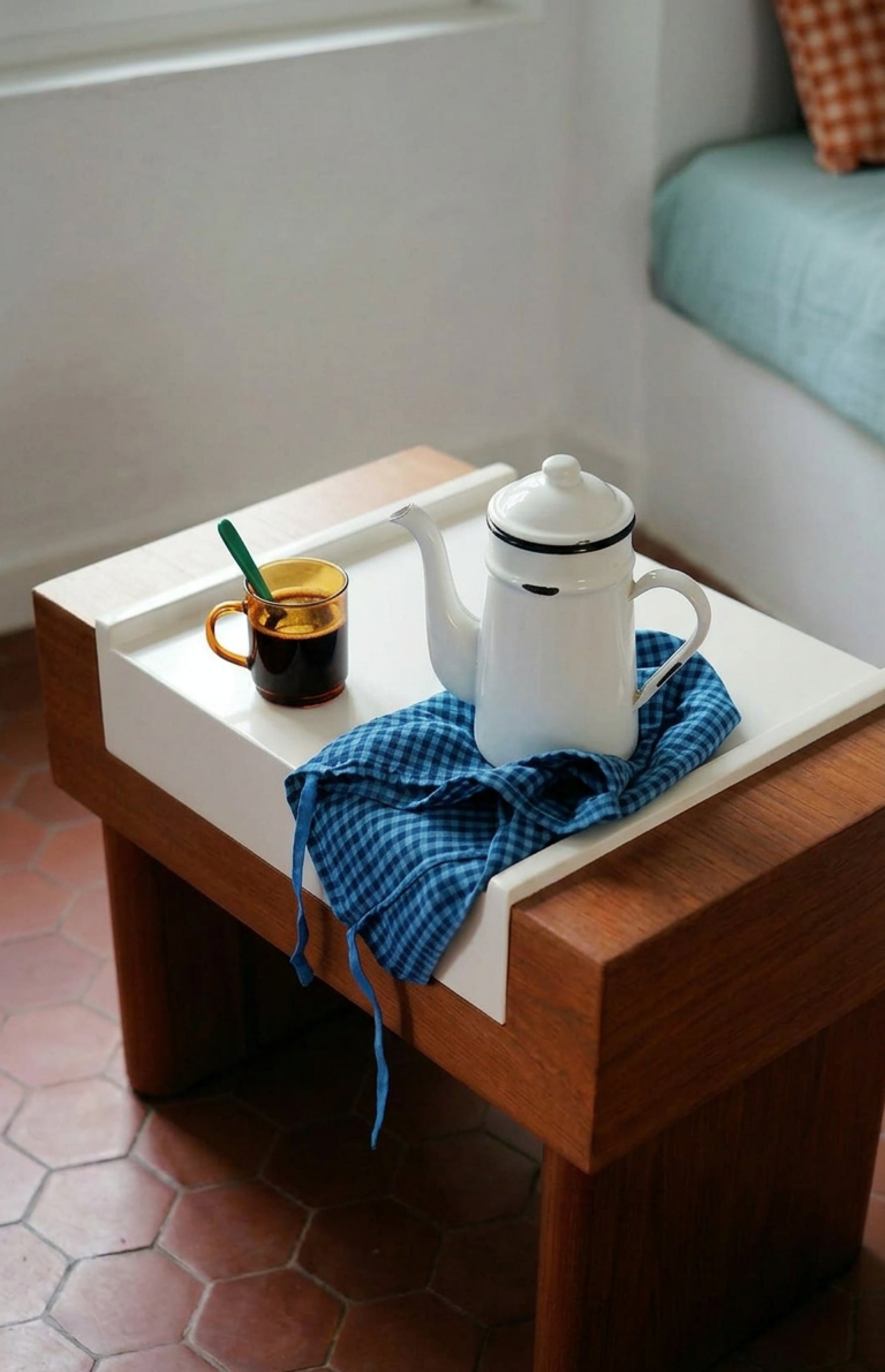 Linge Particulier 100% Linen Dishtowel Apron Patterned