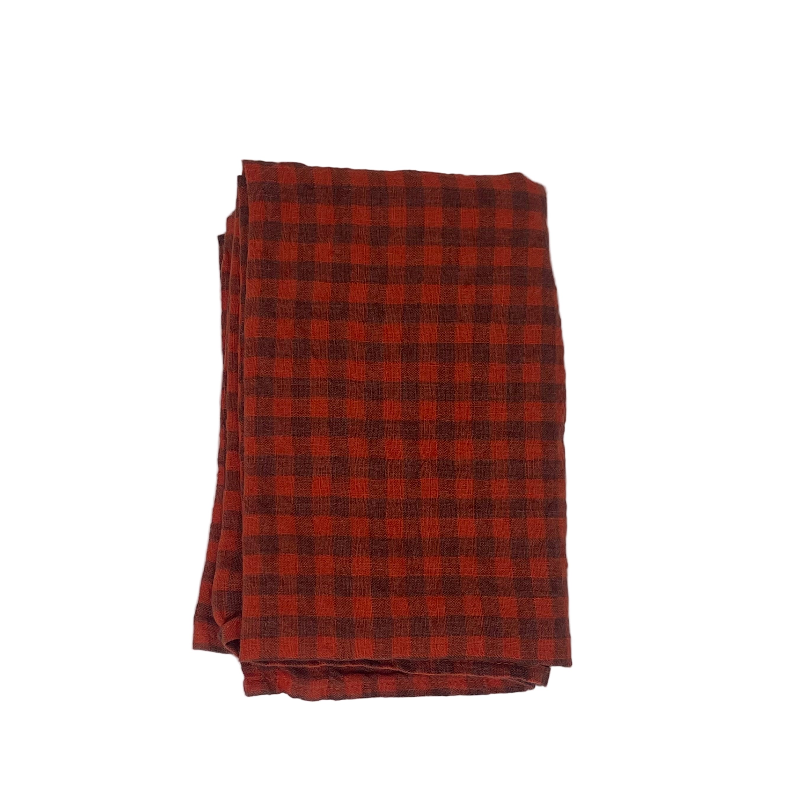 Linge Particulier Patterned Linen Dishtowel Apron