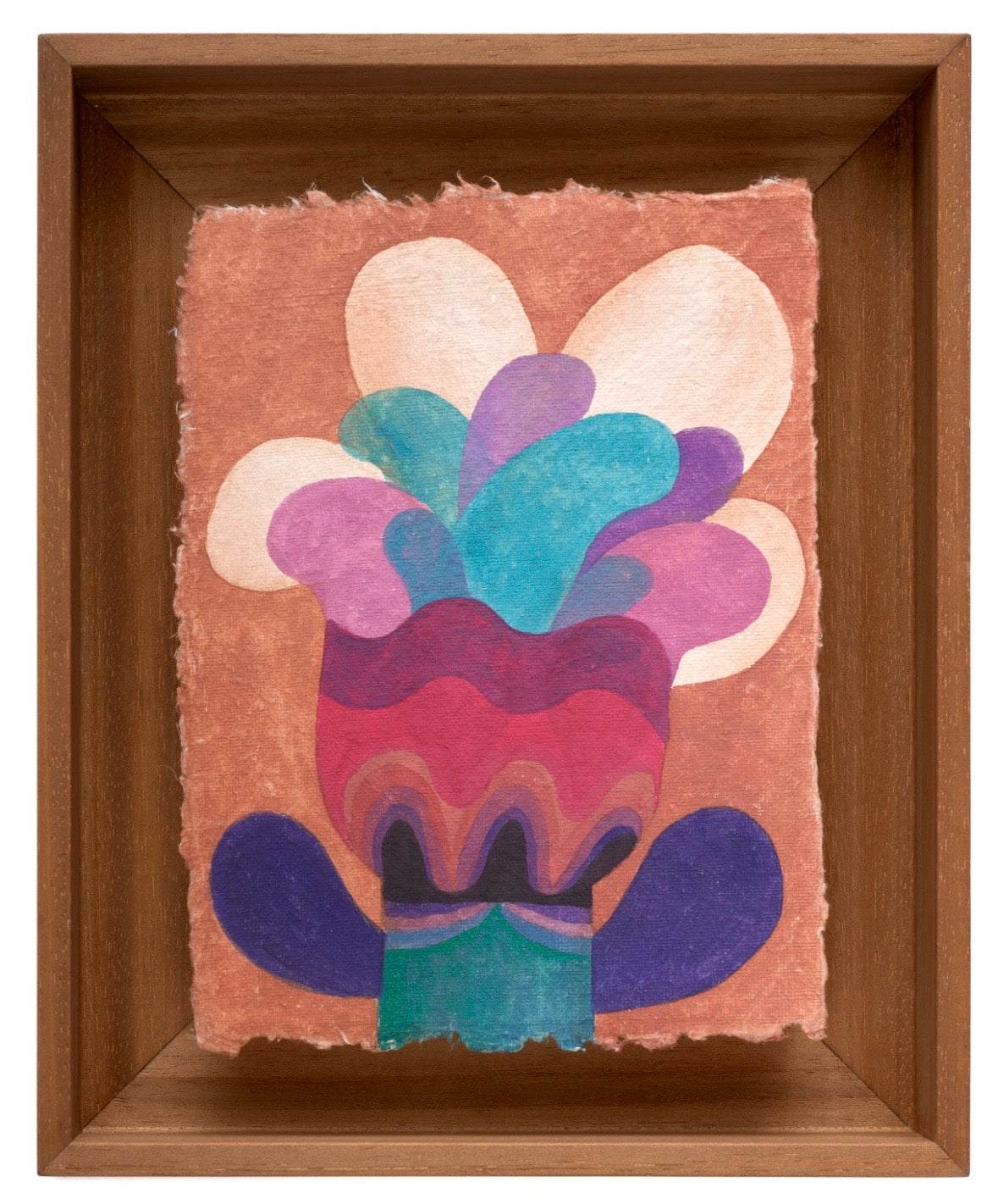 Caroline Rennequin Framed Painting 11.8" × 8.7"
