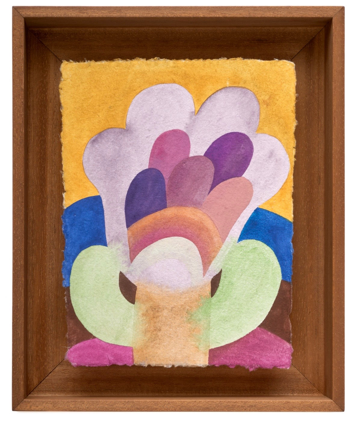 Caroline Rennequin Framed Painting 11.8" × 8.7"