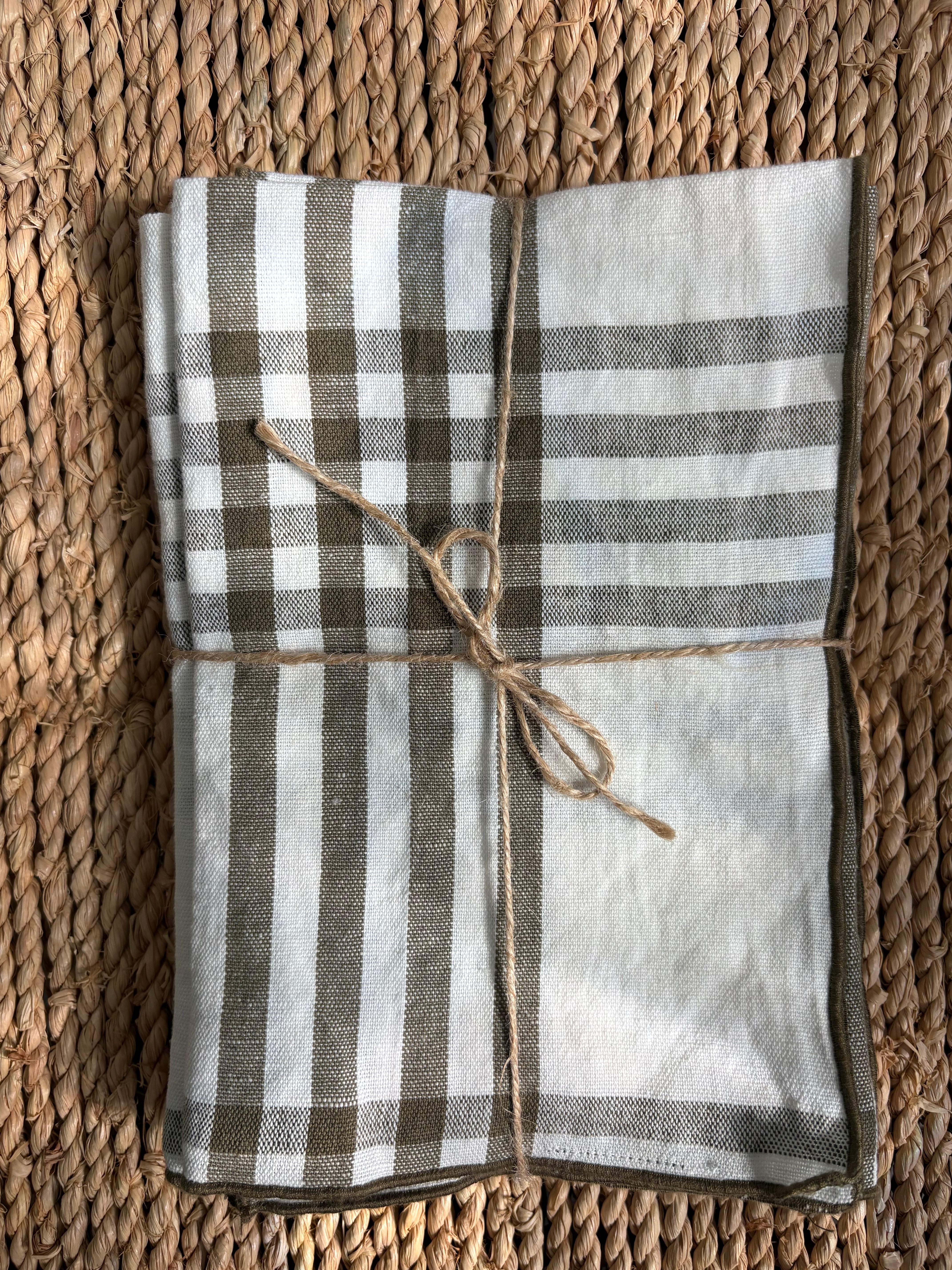 Napkins Bourdon Canvas Mimi Country, Set of 4