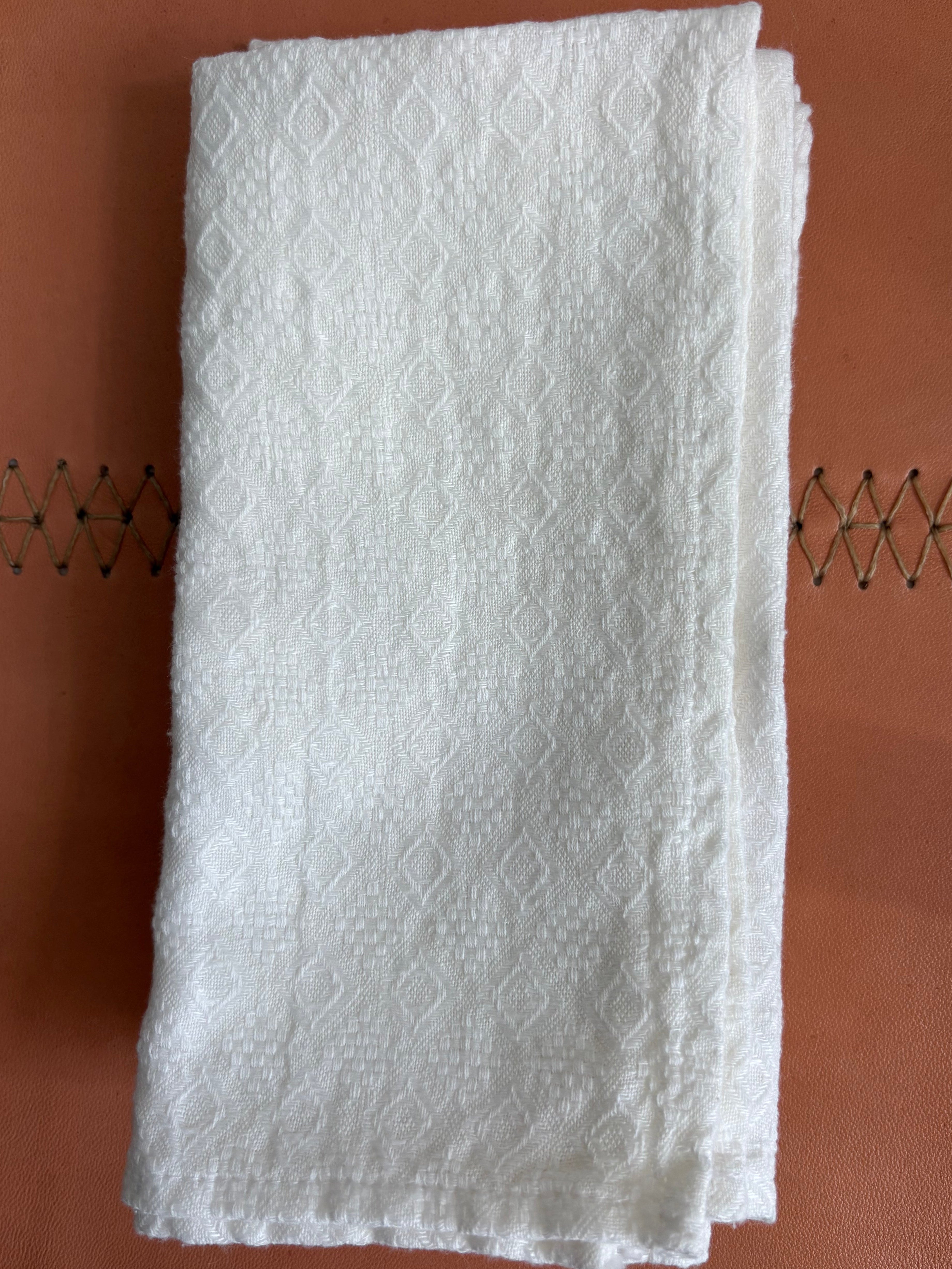 Linge Particulier Set of 4 100% Linen Napkins - Stripes and Checks Collection