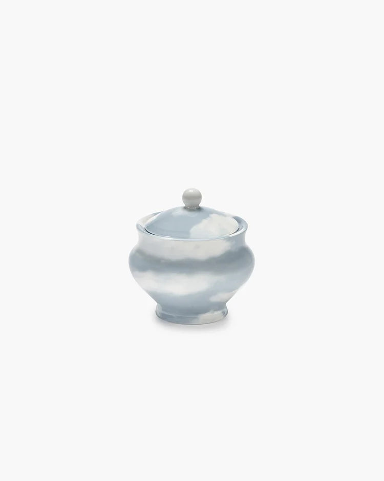 Sugar Bowl Light Blue Rêves de Rêves Les Objets Mouleversants