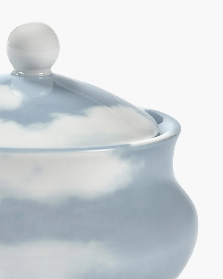 Sugar Bowl Light Blue Rêves de Rêves Les Objets Mouleversants