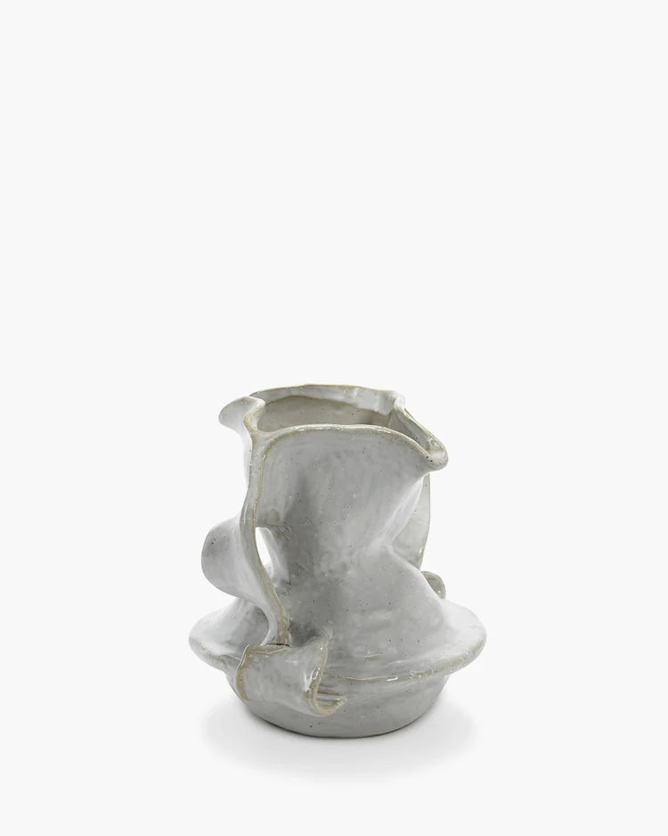 Vase 02 White Rosie