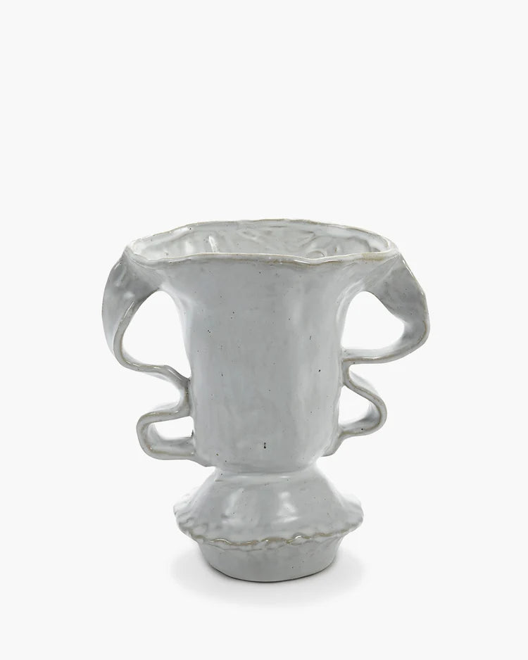 Vase 03 White Rosie