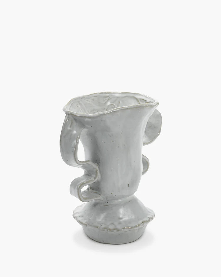 Vase 03 White Rosie