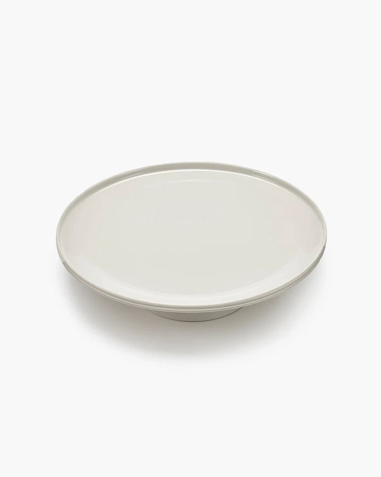 Kelly Wearstler Cake Stand Alabaster Dune with Glass Dome