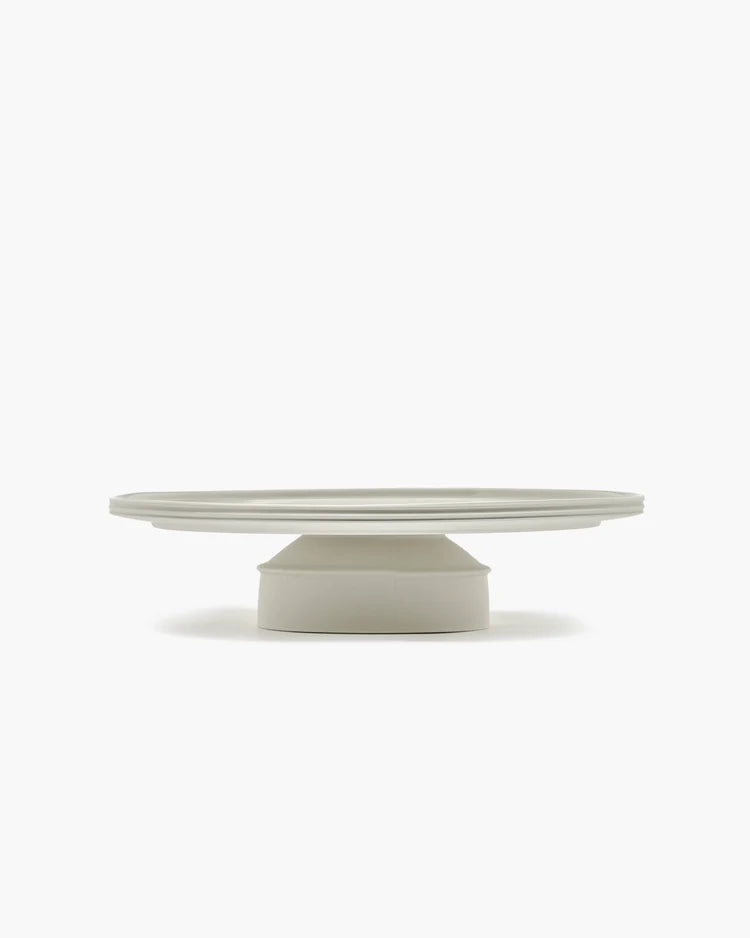 Kelly Wearstler Cake Stand Alabaster Dune with Glass Dome