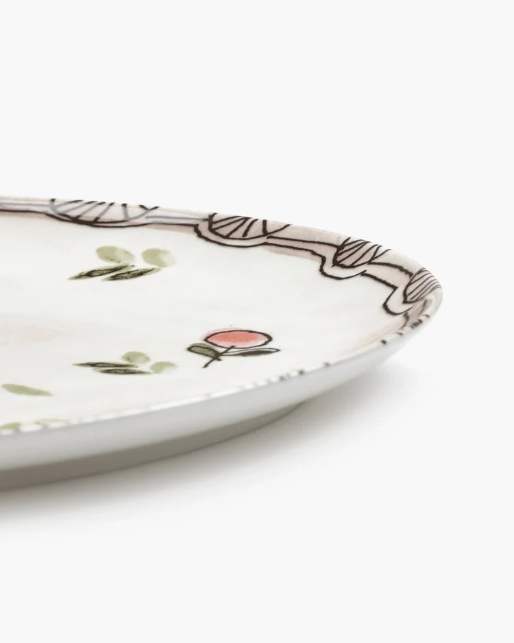 Marni Collection Oval Plate °2 S Mirtil Nude