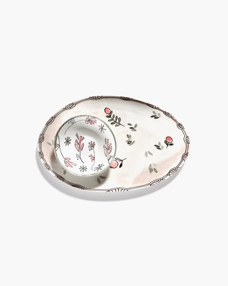 Marni Collection Oval Plate °2 S Mirtil Nude