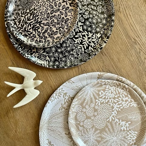 Round Birchwood Tray 15" diameter