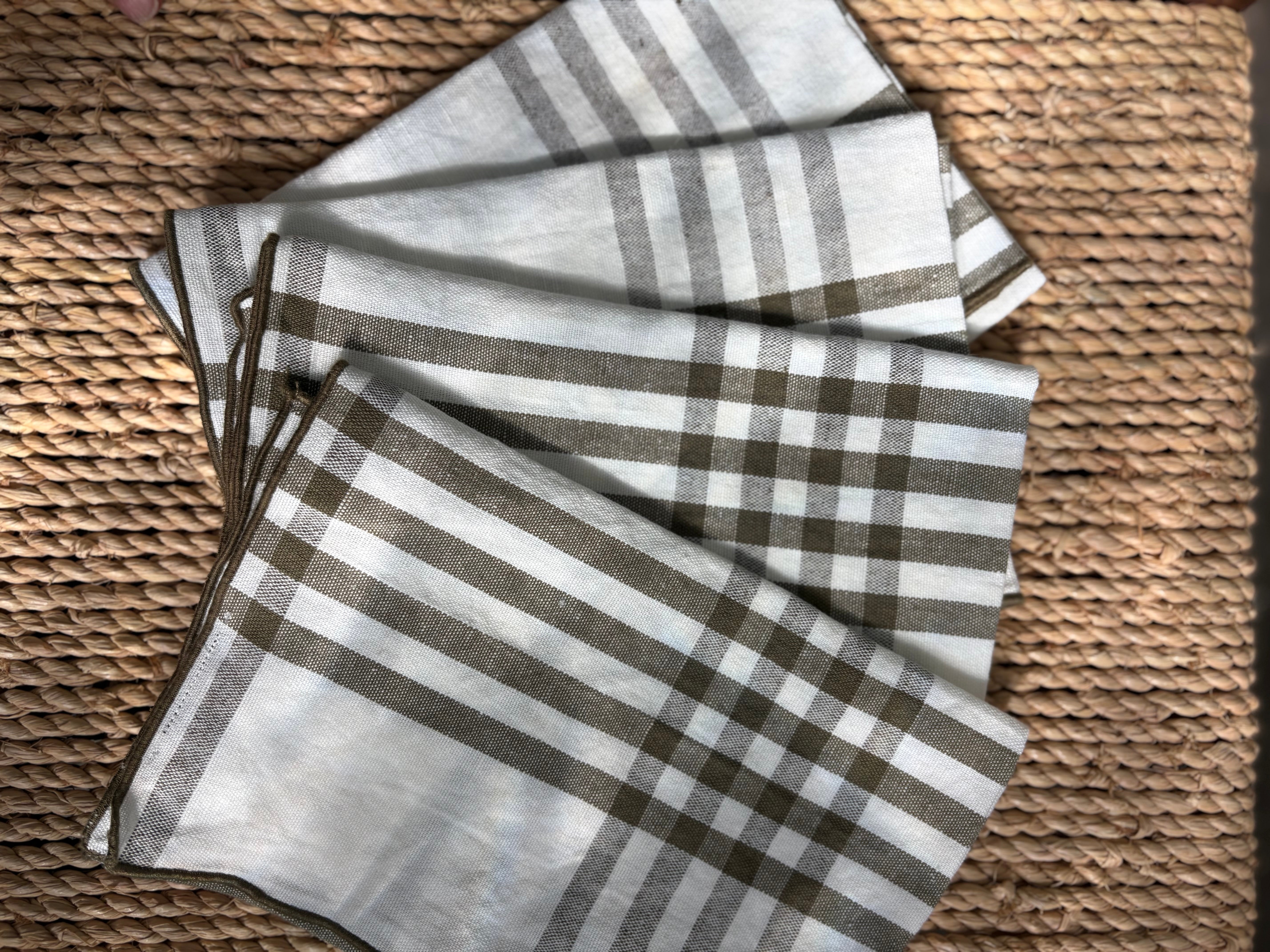 Napkins Bourdon Canvas Mimi Country, Set of 4