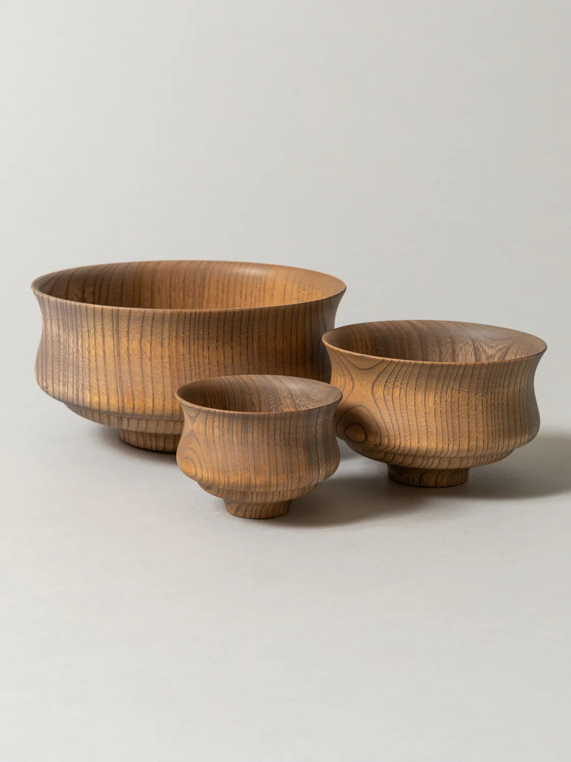Sinafu Deco Bowl Zelkova Wood- Small
