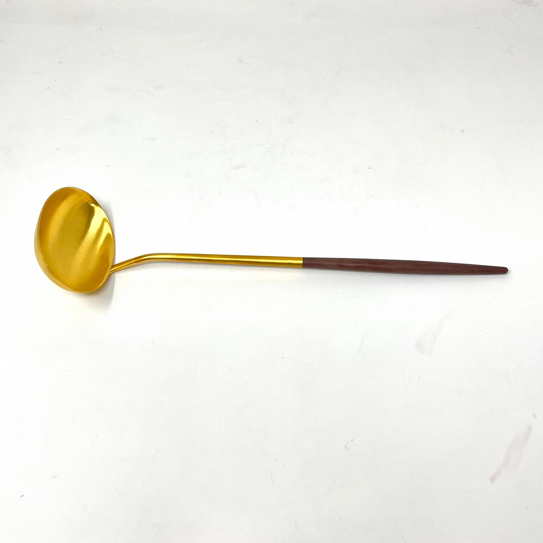 GOA Matte Gold Soup Ladle