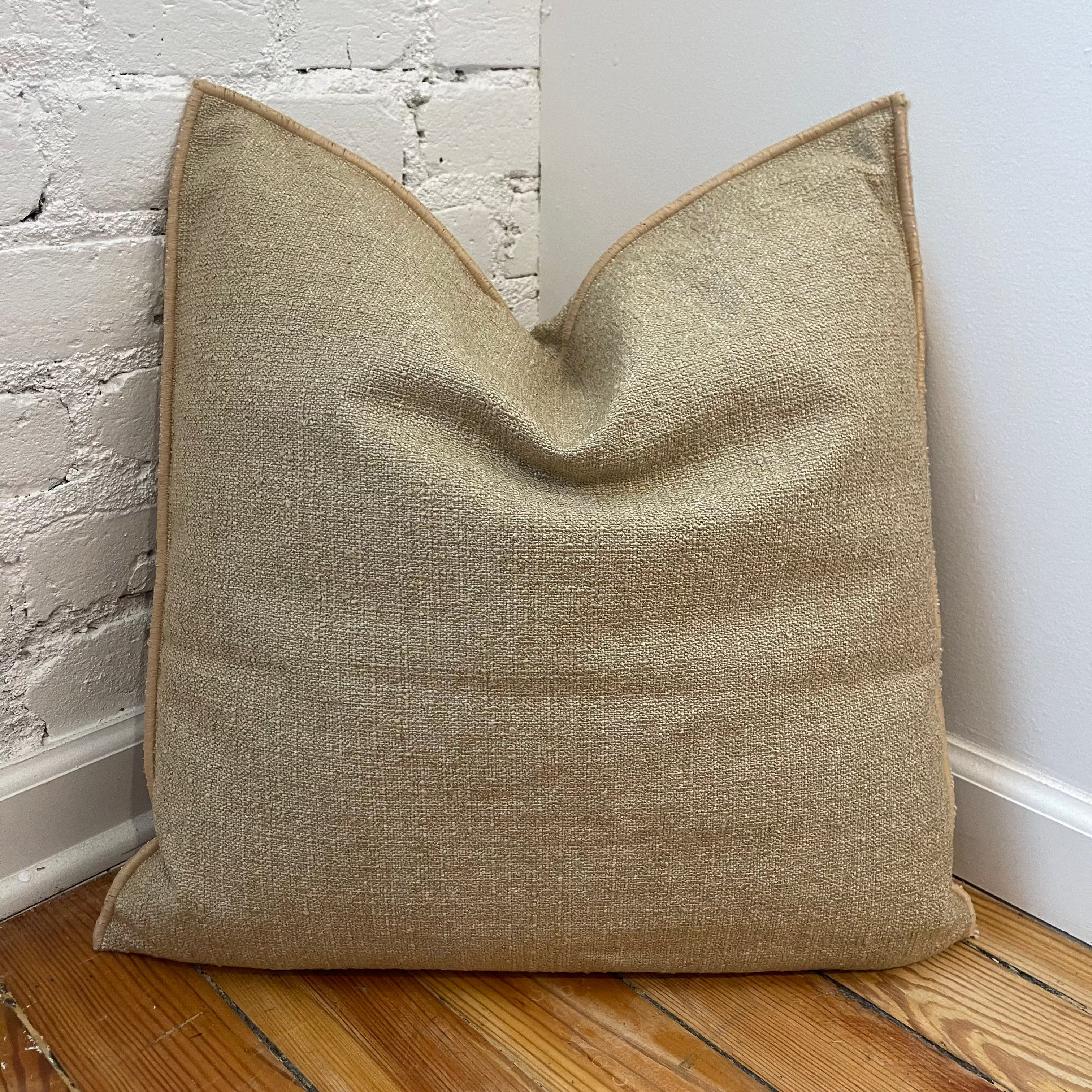 Maison de Vacances Cushion Vice Versa In & Outdoor Canvas Cabana 20" x 20"
