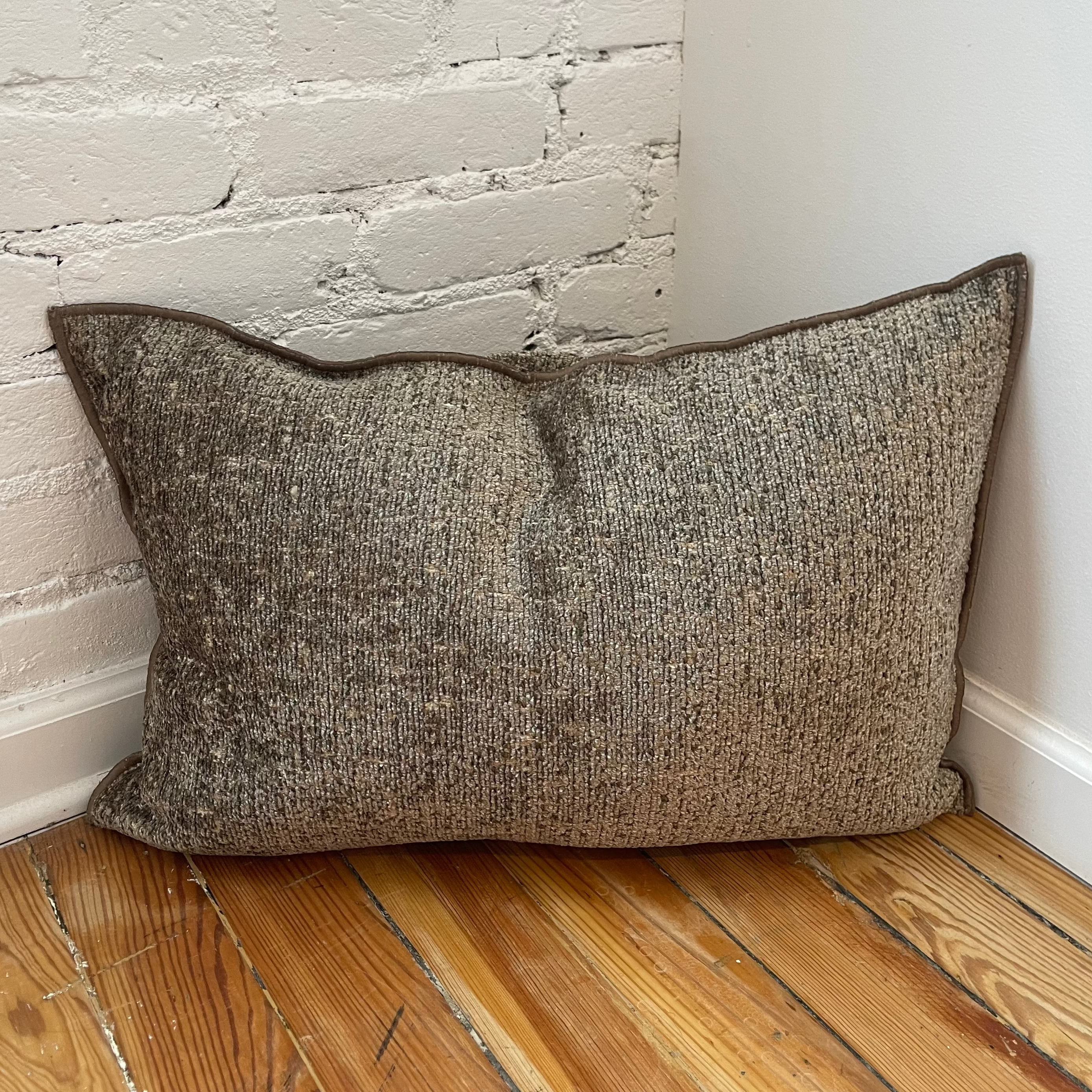 Maison de Vacances Cushion Vice Versa Wicked Pollack Chenille 16" x 24"