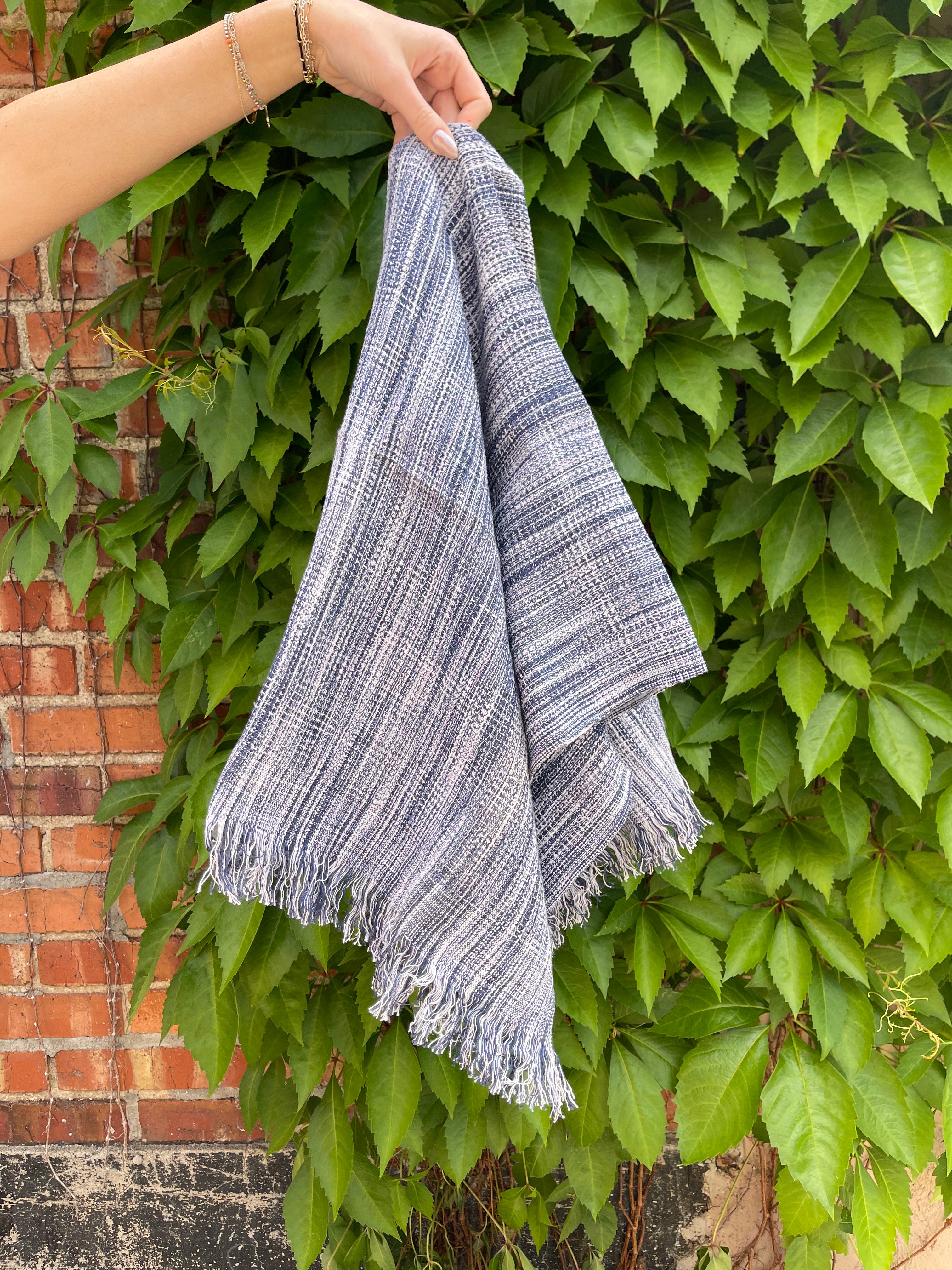 Cotton/Linen Small Woven Bath Towel