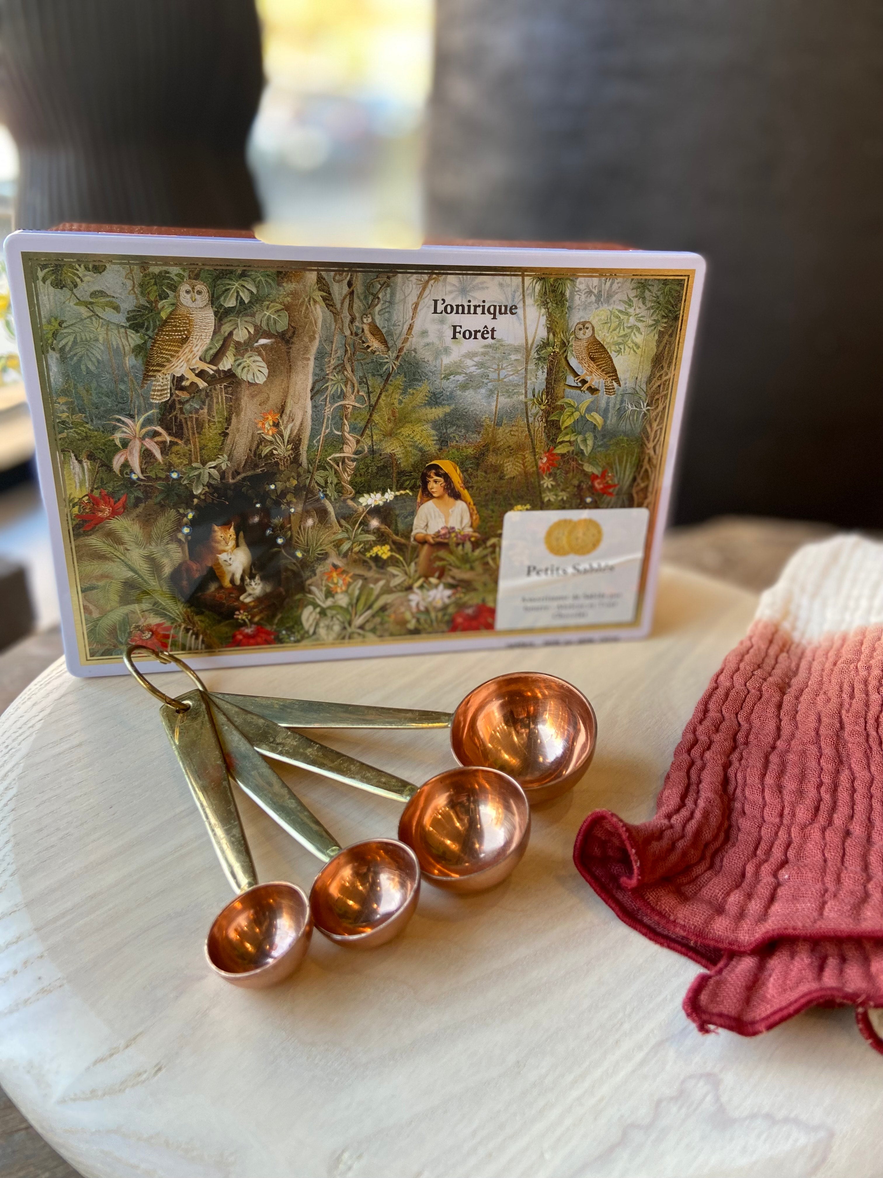 La Sablesienne Shortbread Cookies, "The Dreamlike Forest" Decorative Tin