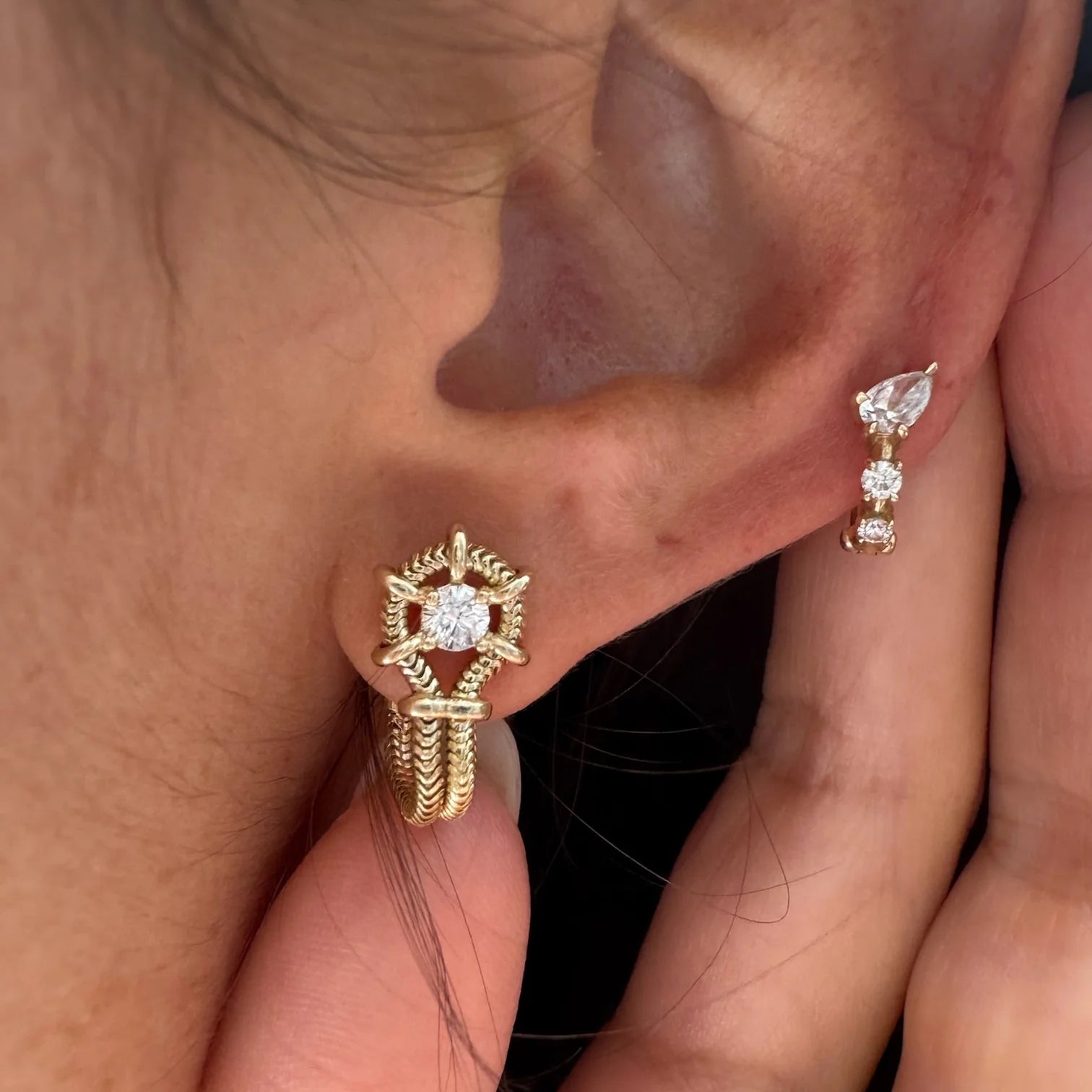 Vice Versa Louise Earrings, Pair