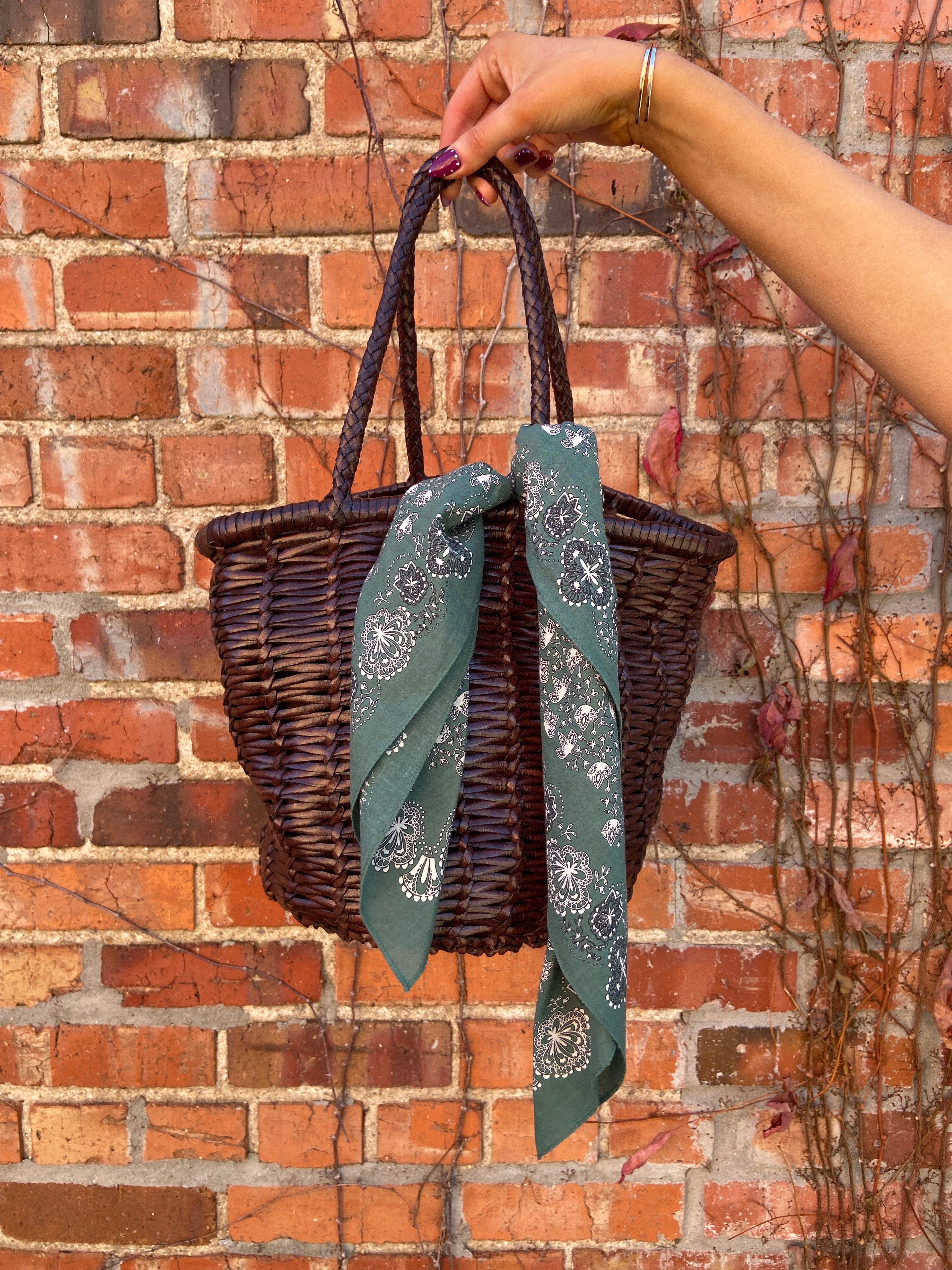 Dragon Diffusion Lina Big Woven Leather Bucket Bag