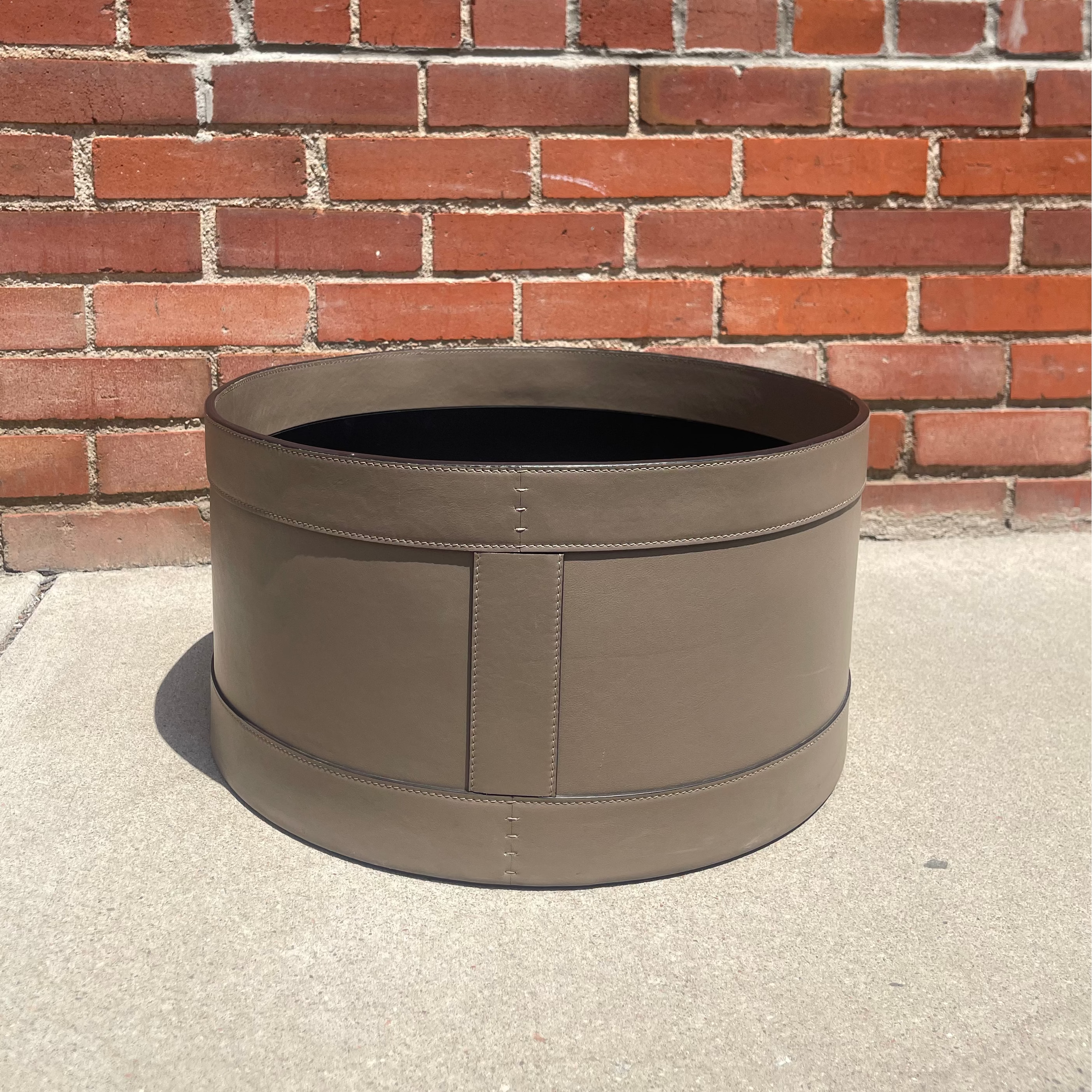 Round Short Mud Large Basket