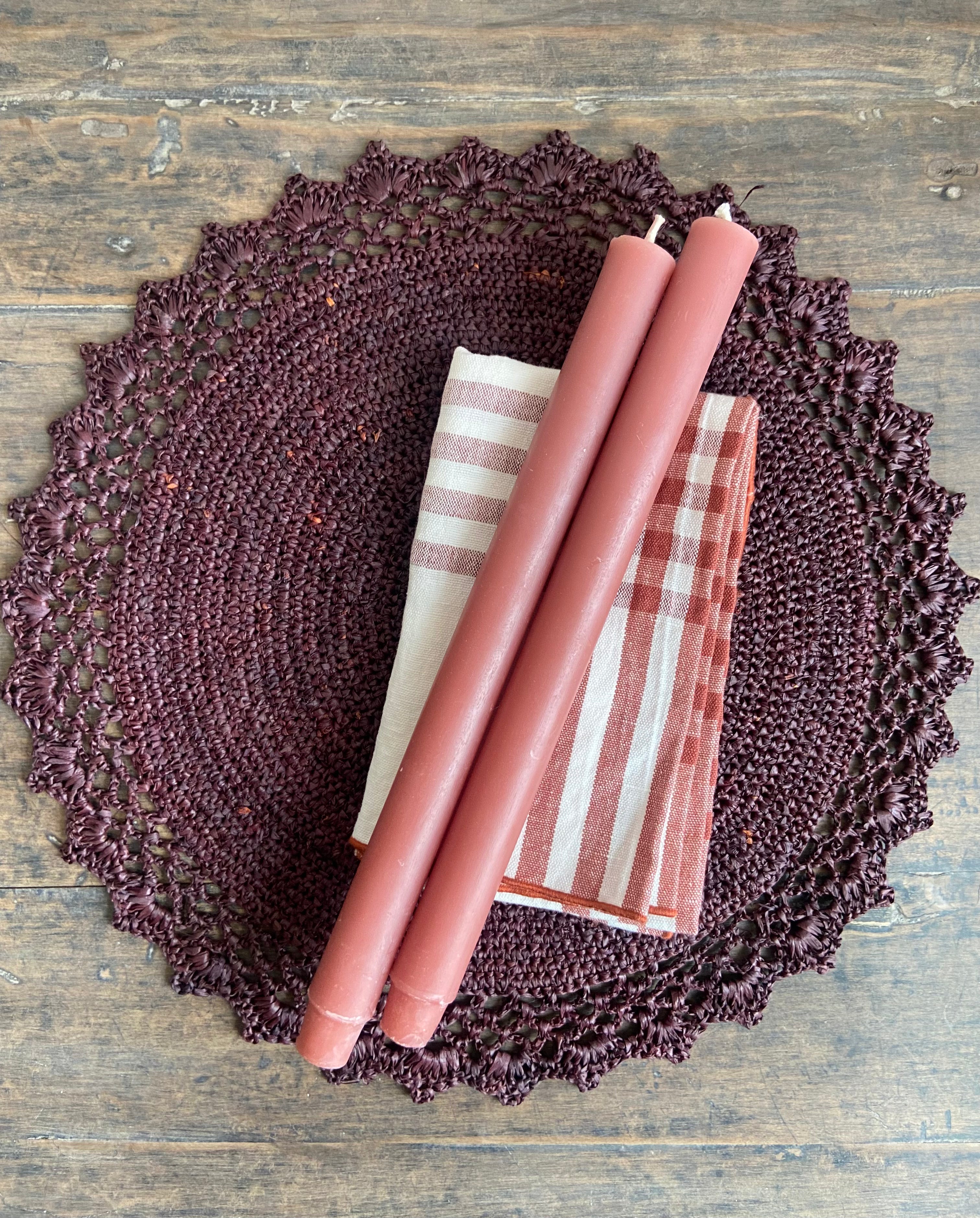 Calais Round Raffia Placemat