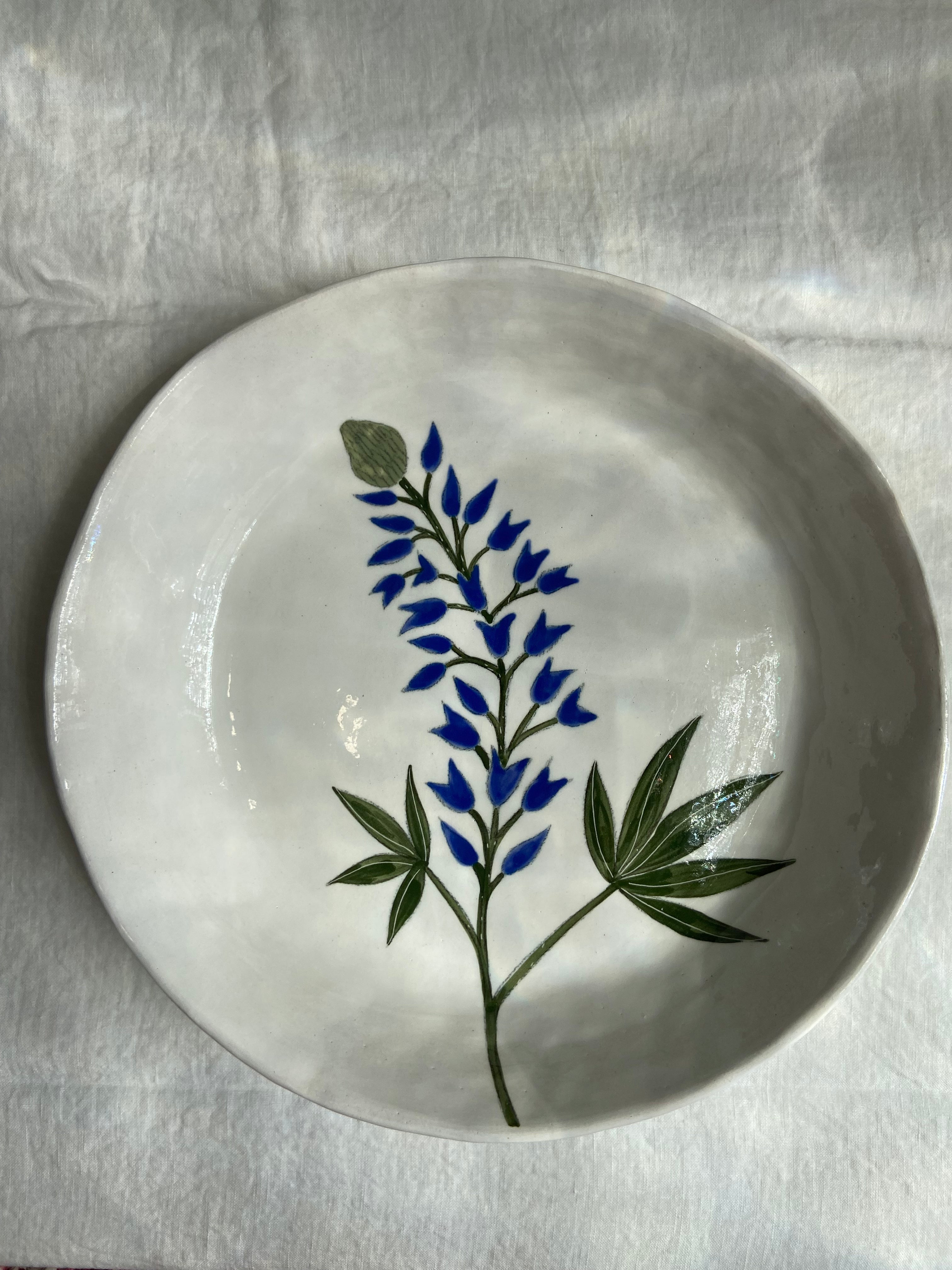 Round Flower Bowl, Large