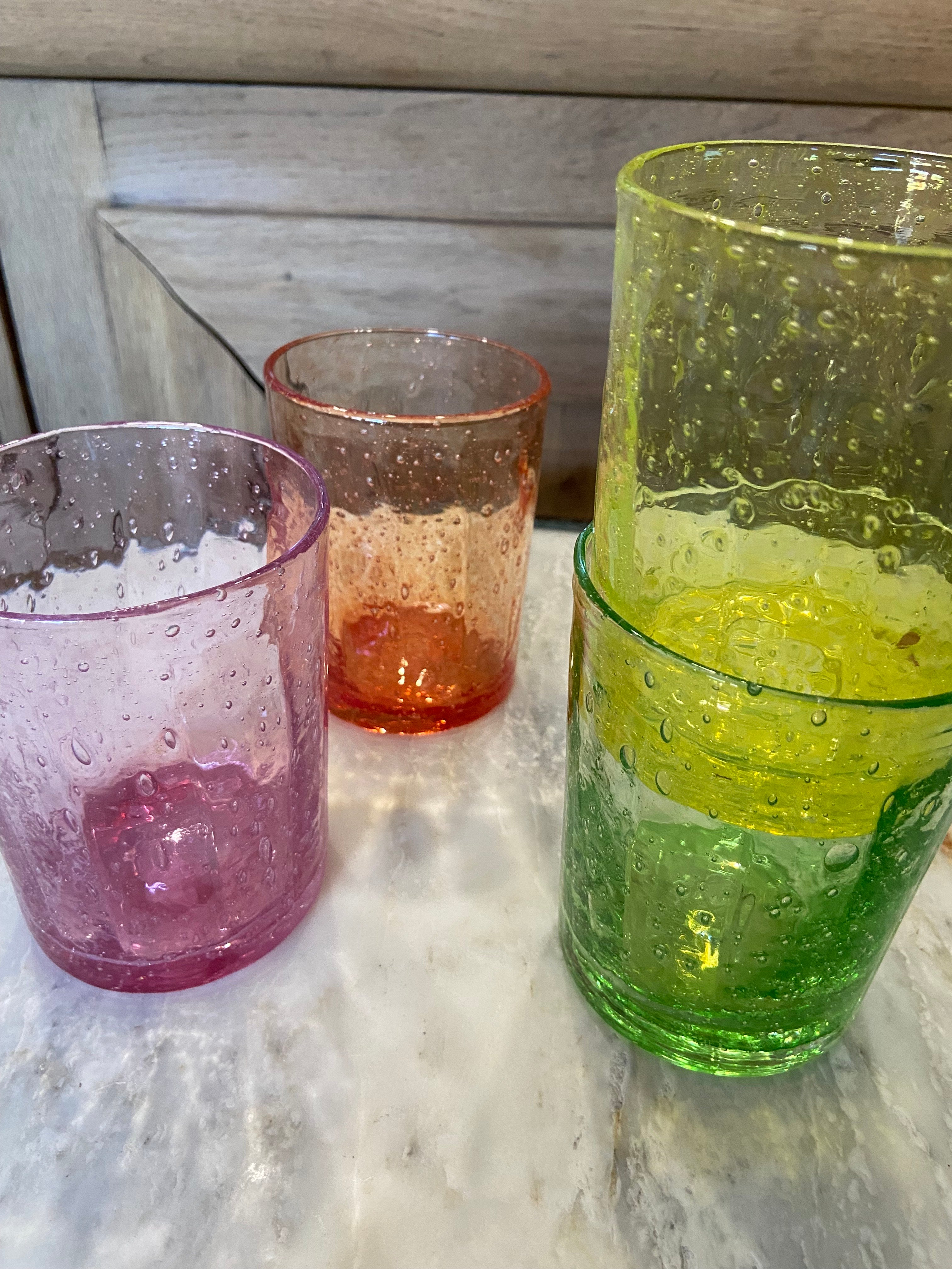 Bubble Water Glass