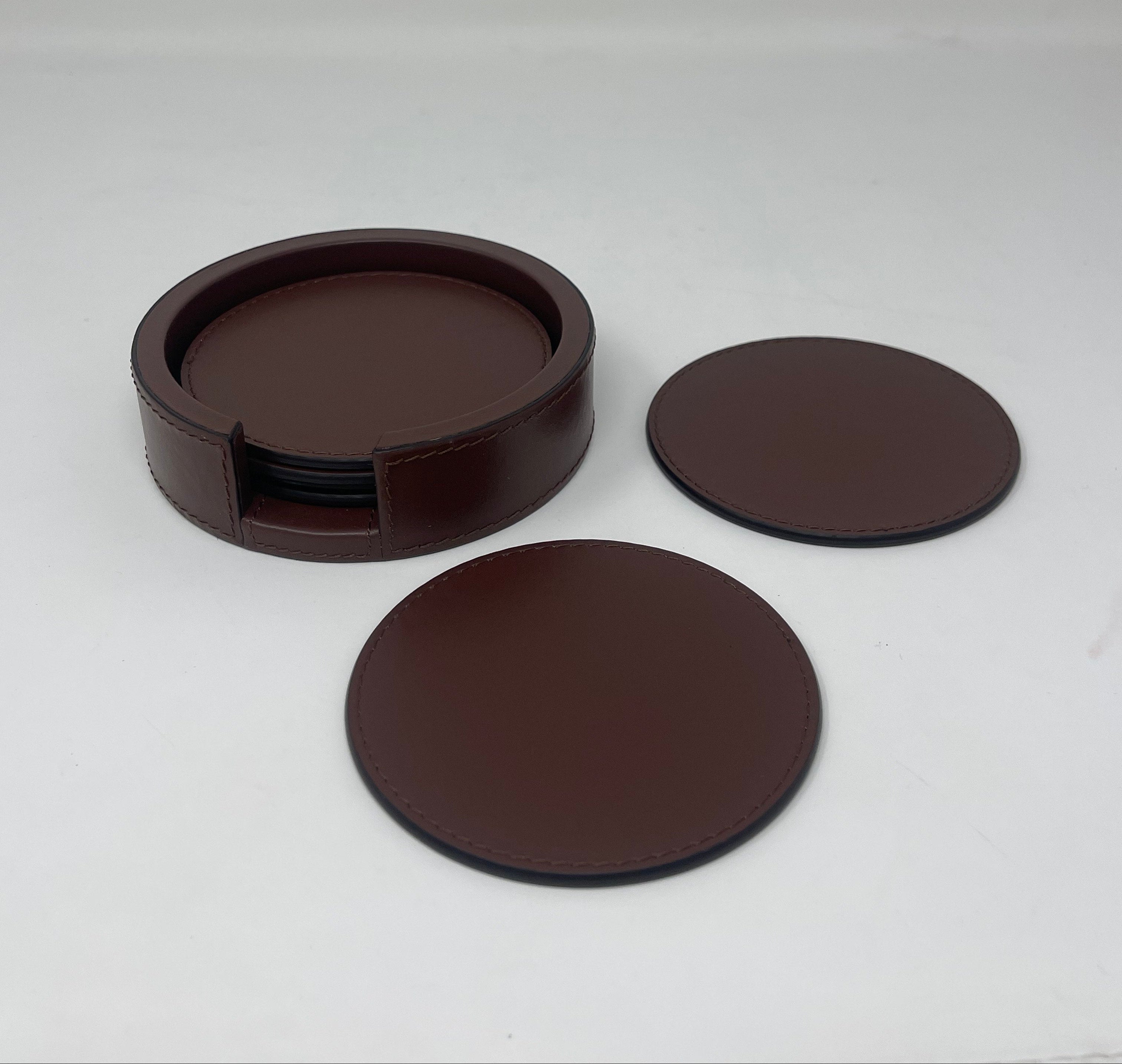 Tao Round Coaster Holder with 6 Tao Coaster