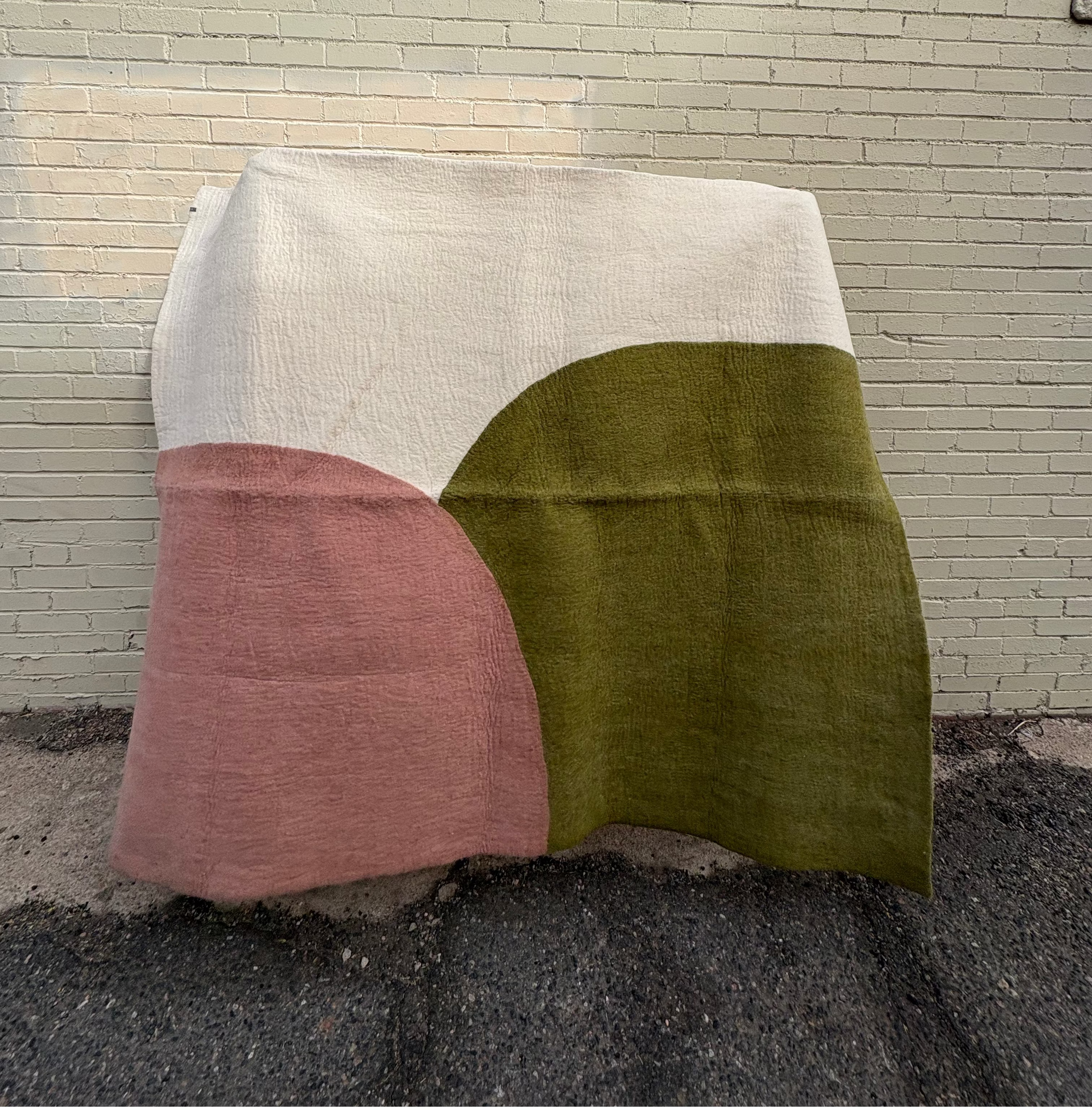 Sikara Felted Wool Rug 63" x 79"