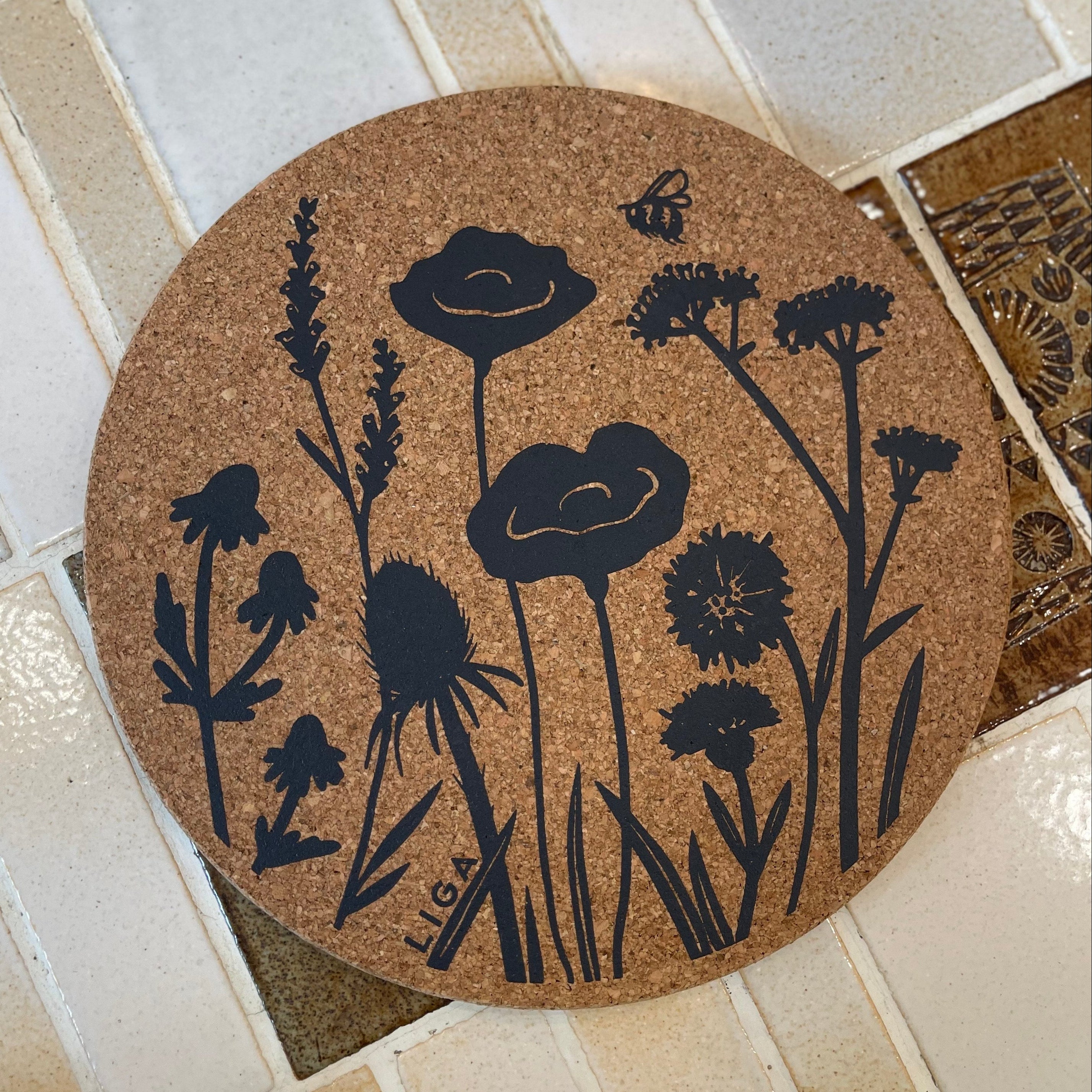 Cork Placemat 9.75" diameter
