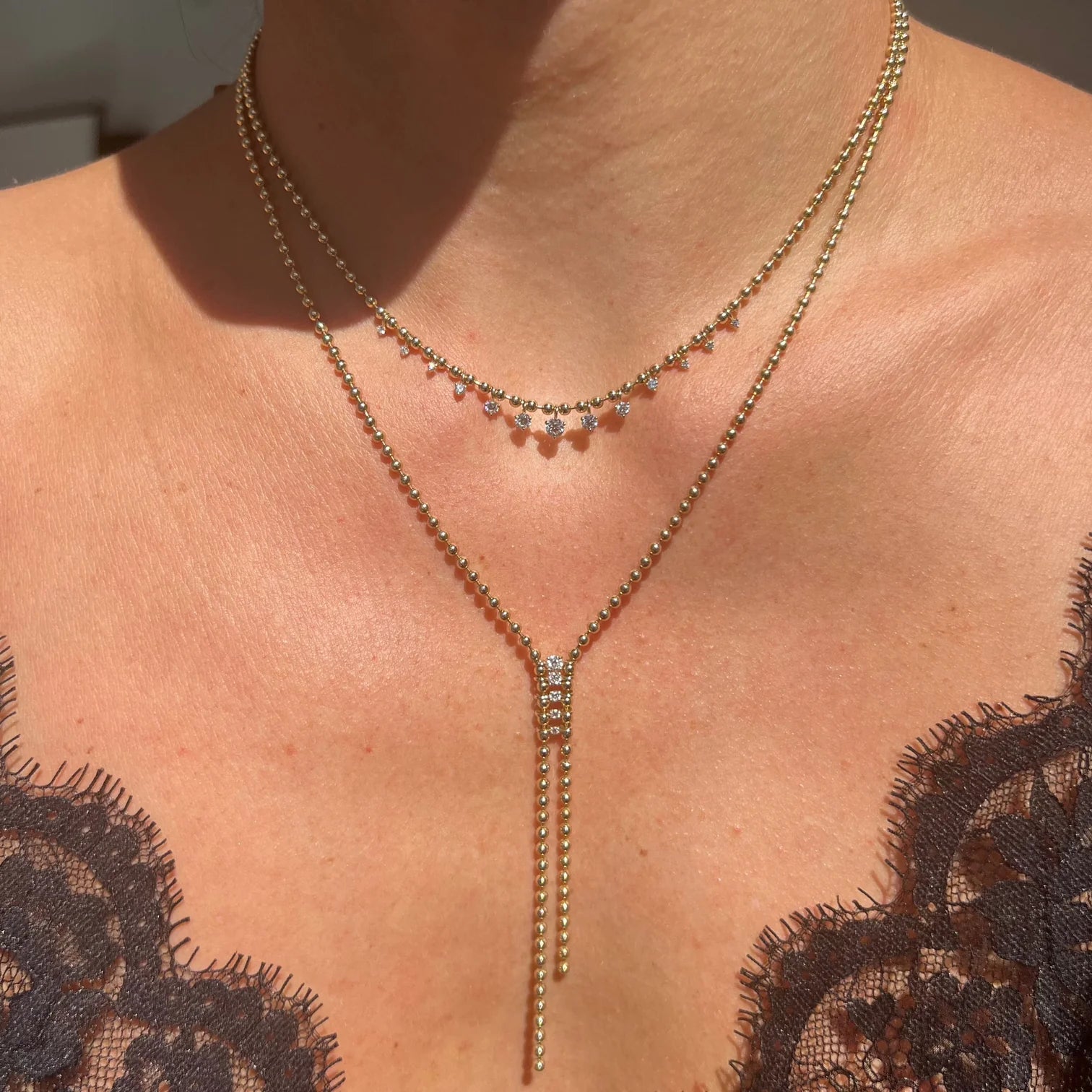 Vice Versa Mini Kin Necklace 16"