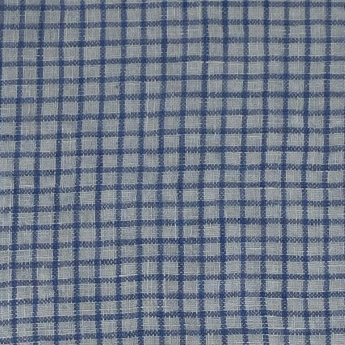 Set of 4 100% Linen Napkins - Stripes and Checks Collection