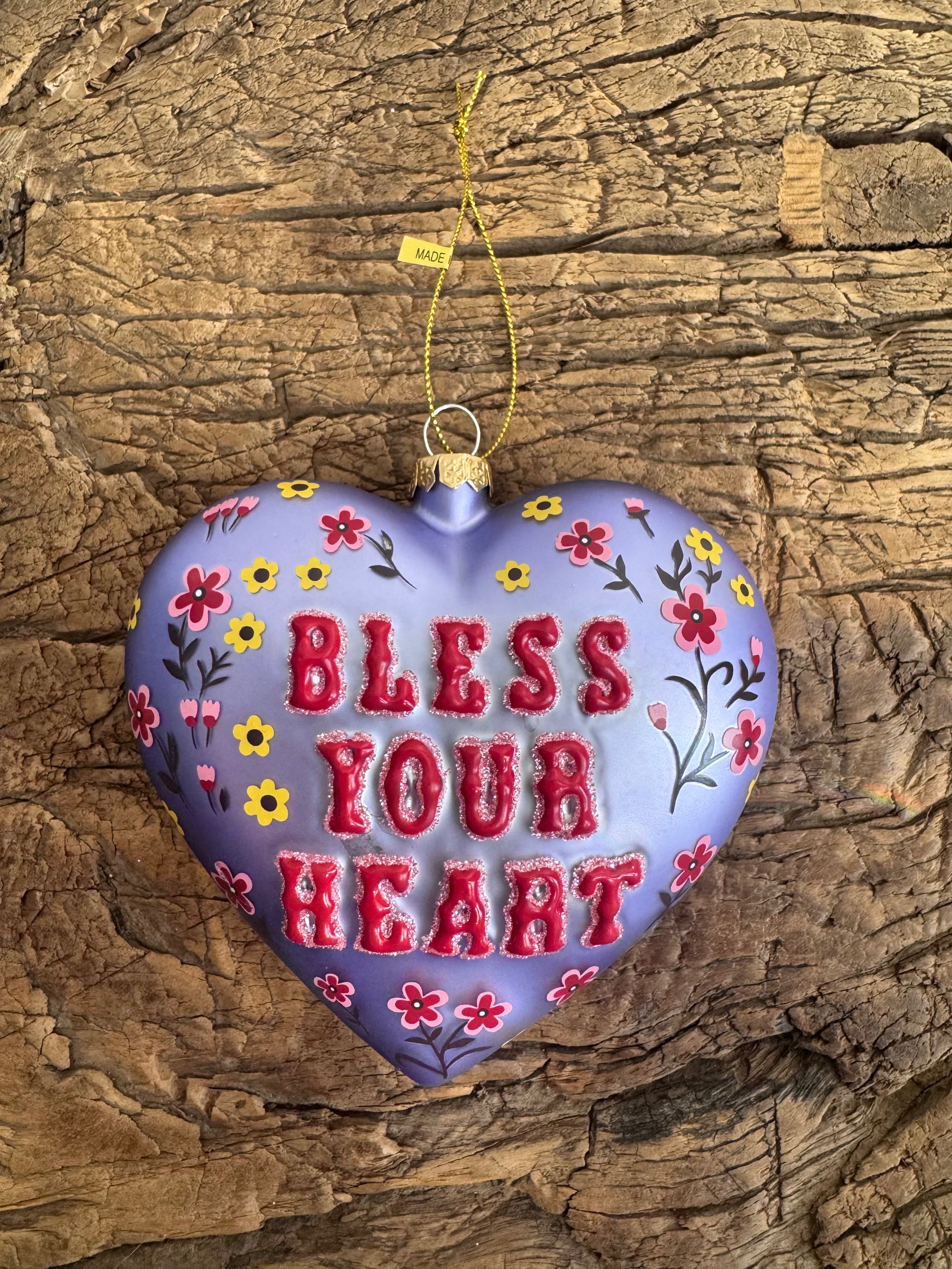 "Bless Your Heart" Ornament