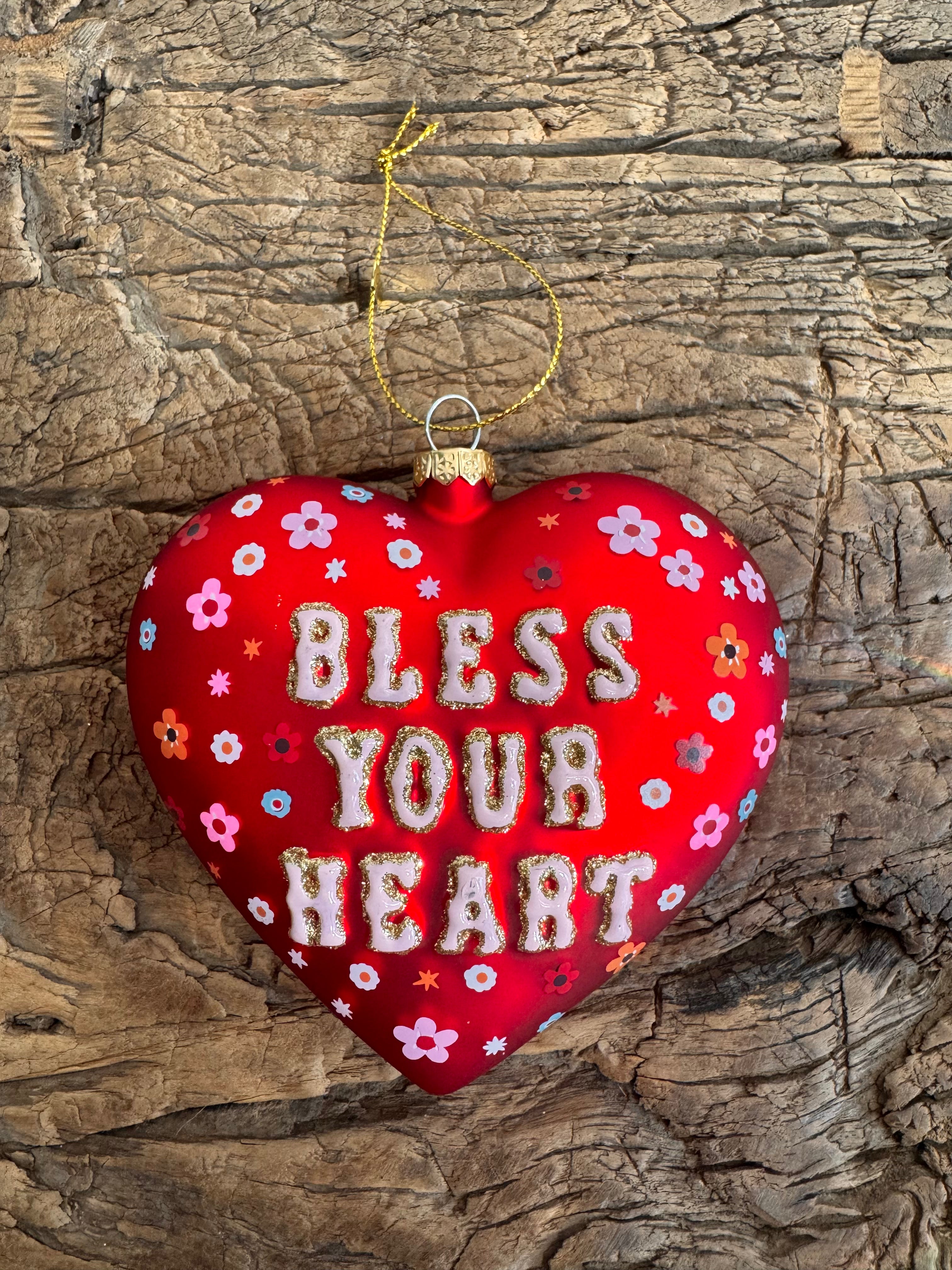 "Bless Your Heart" Ornament