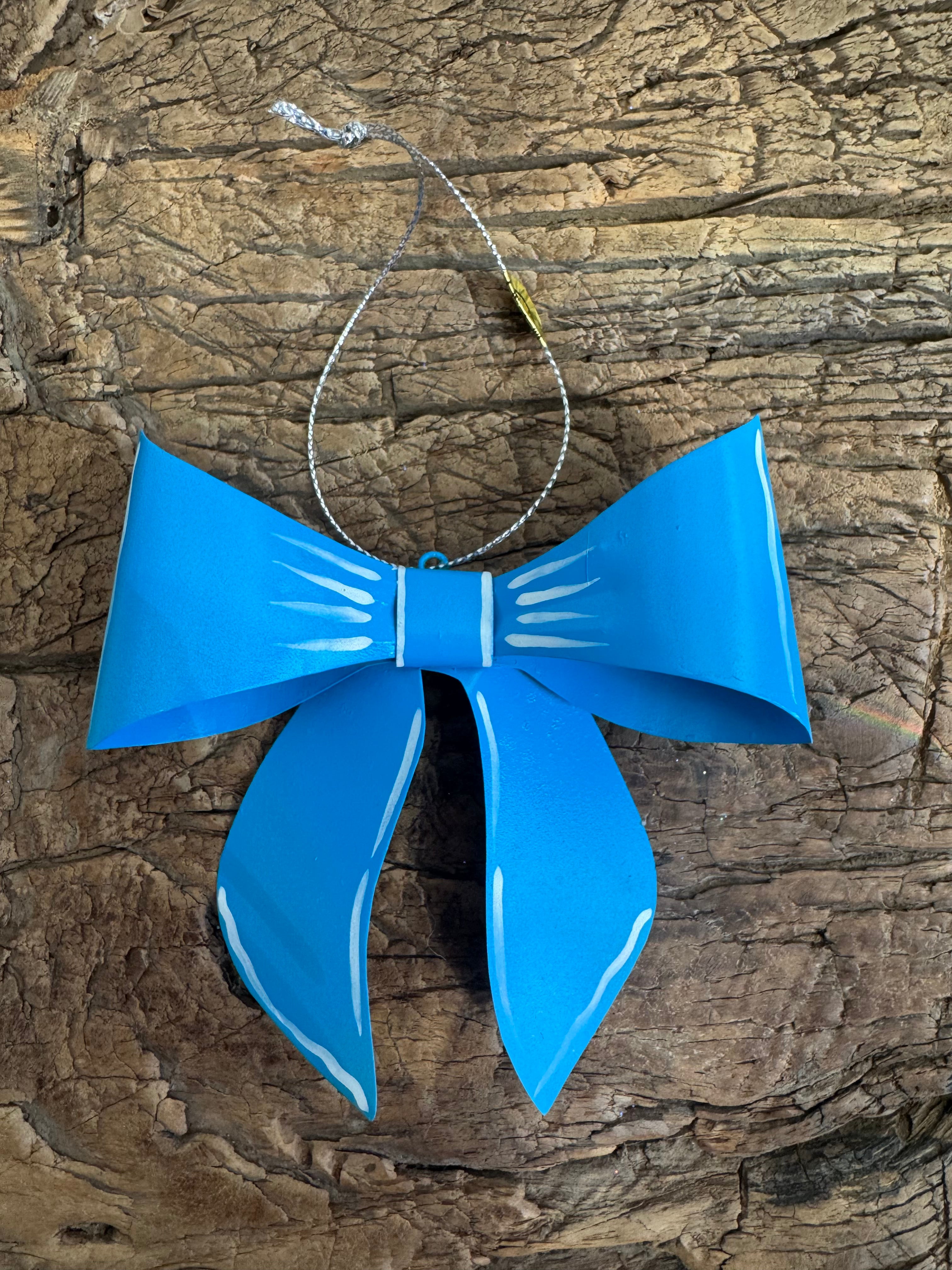 Metal Bow Ornament