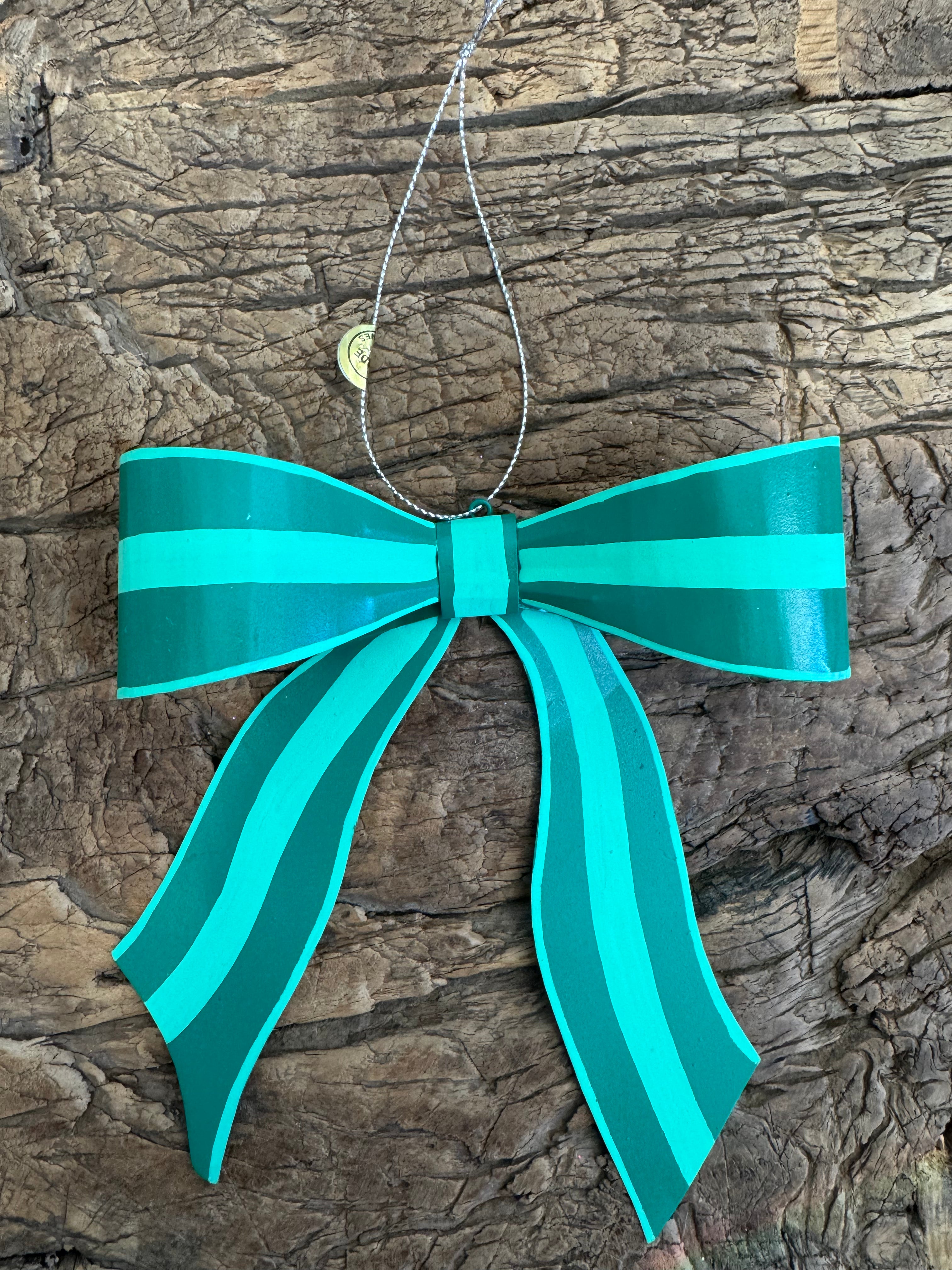 Metal Bow Ornament