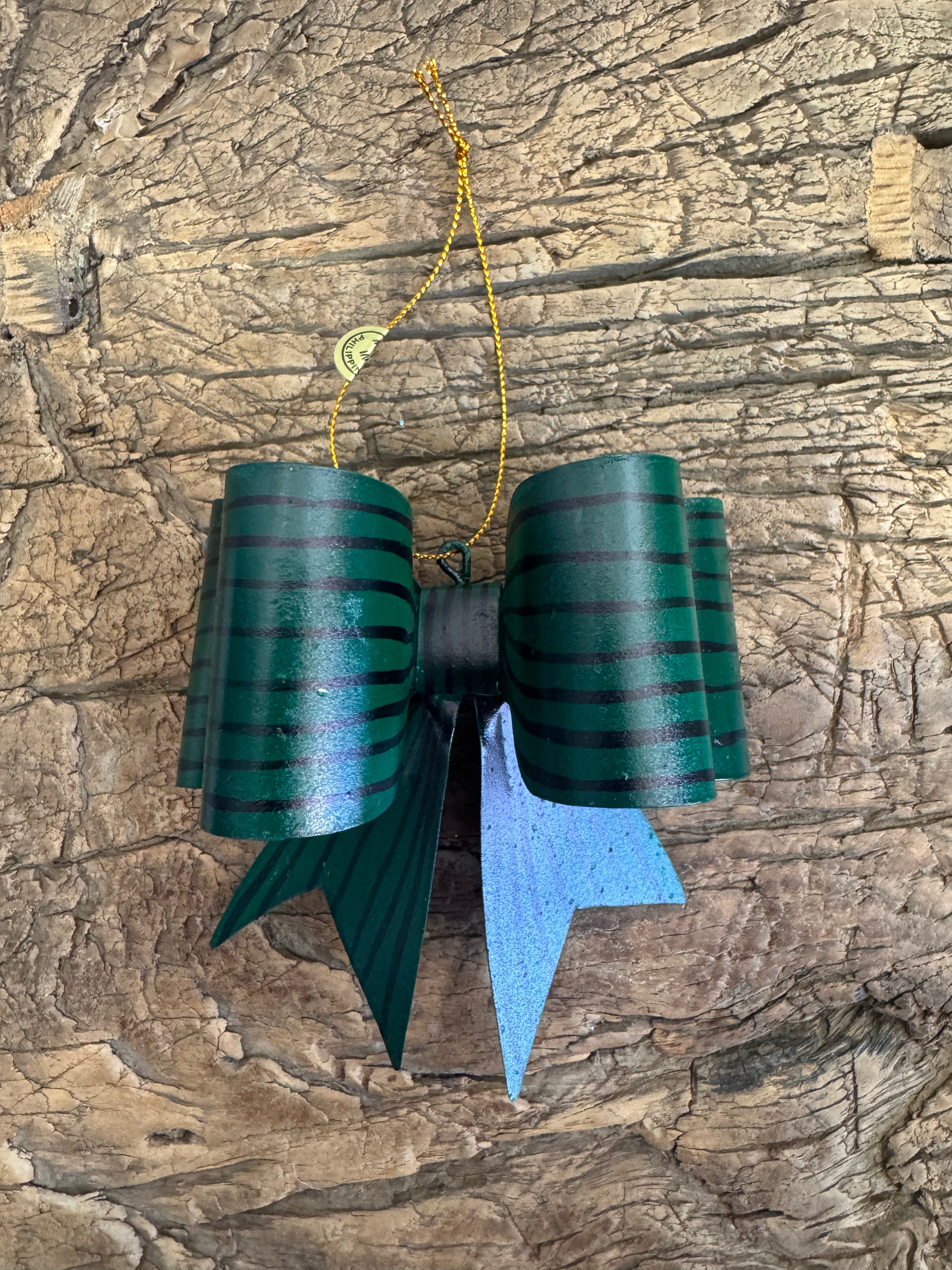 Metal Bow Ornament