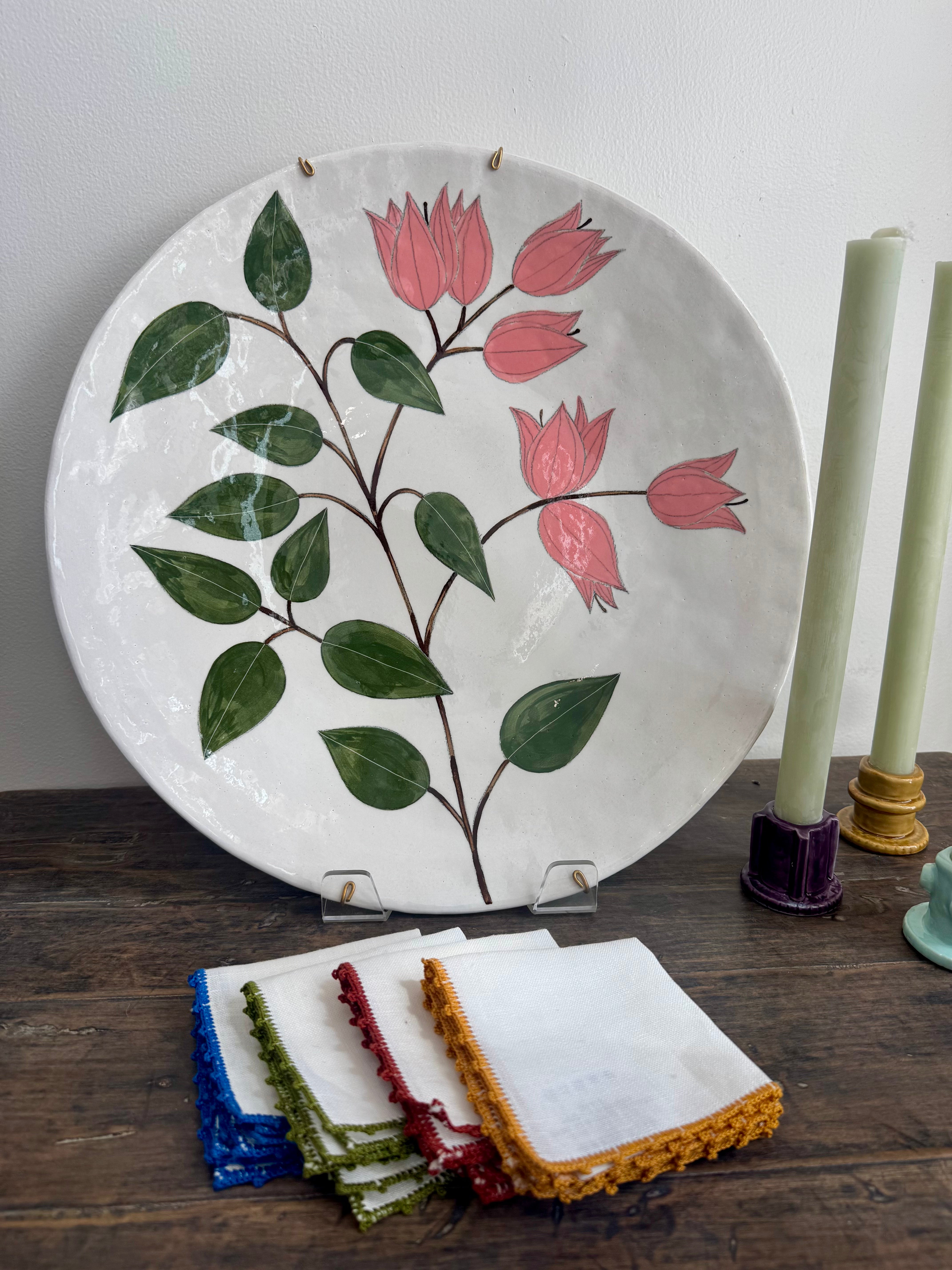 Candle Holder Glazed Molly 01, Set of 3