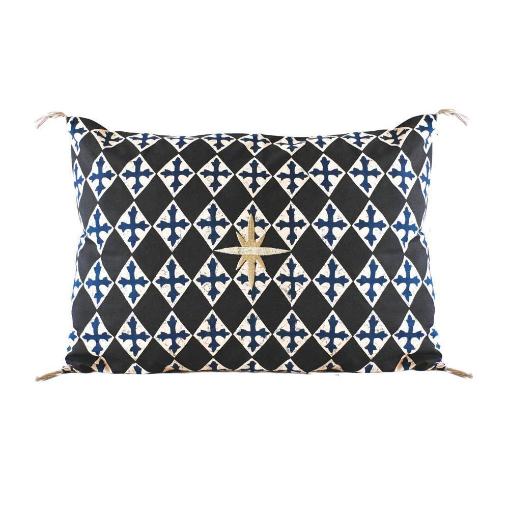 Cotton Printed Cushion 16" x 22"
