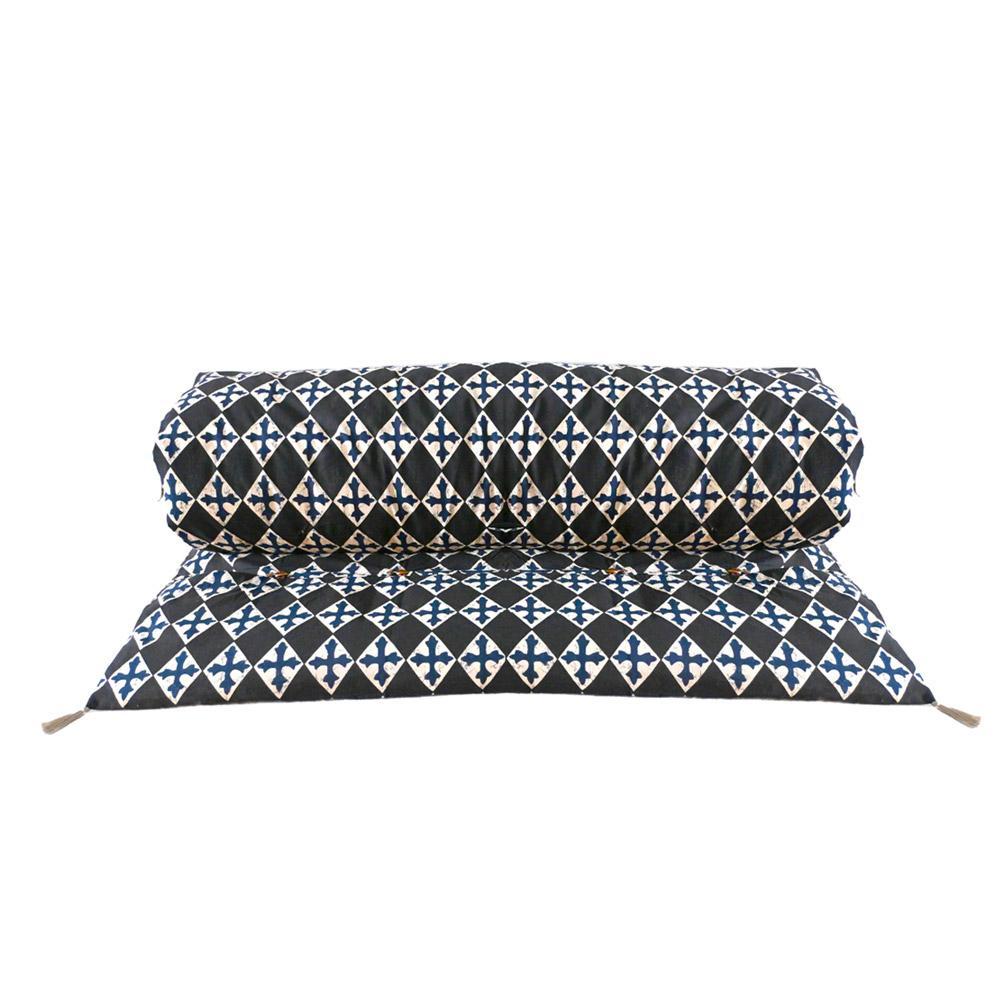 Cotton Printed Mattress 33" x 79" with Removable Cover
