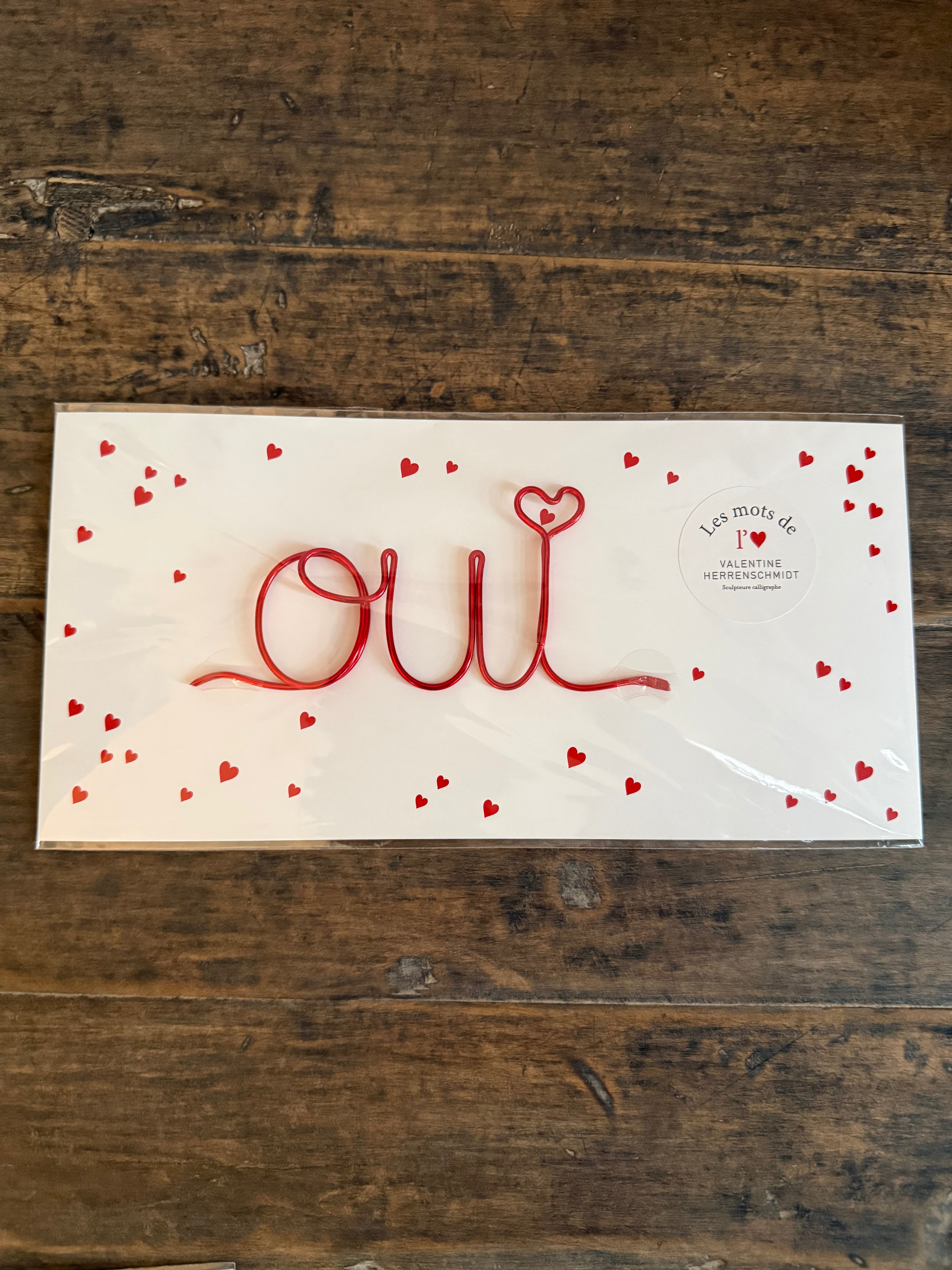 Calligraphy Word Sculpture