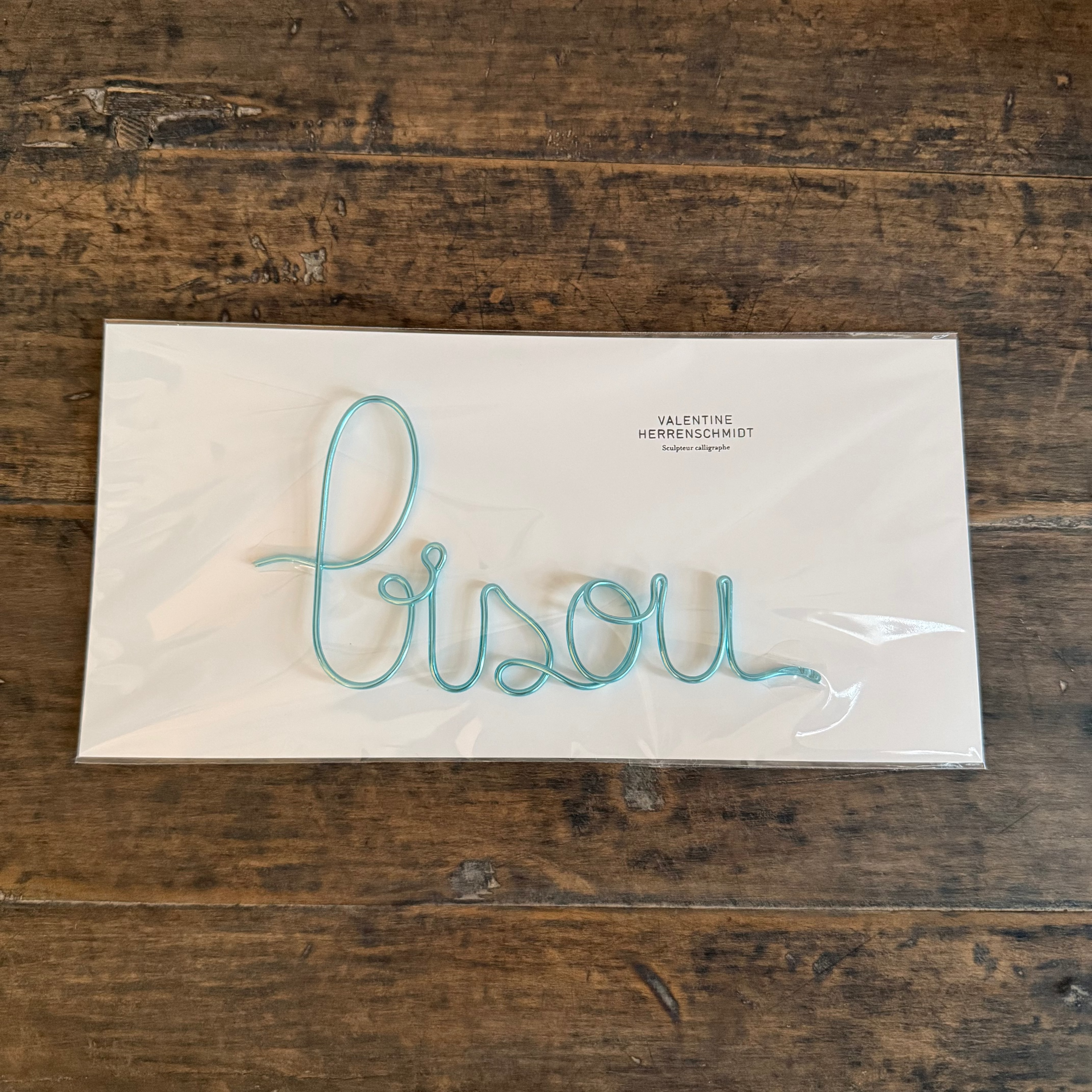 Calligraphy Word Sculpture