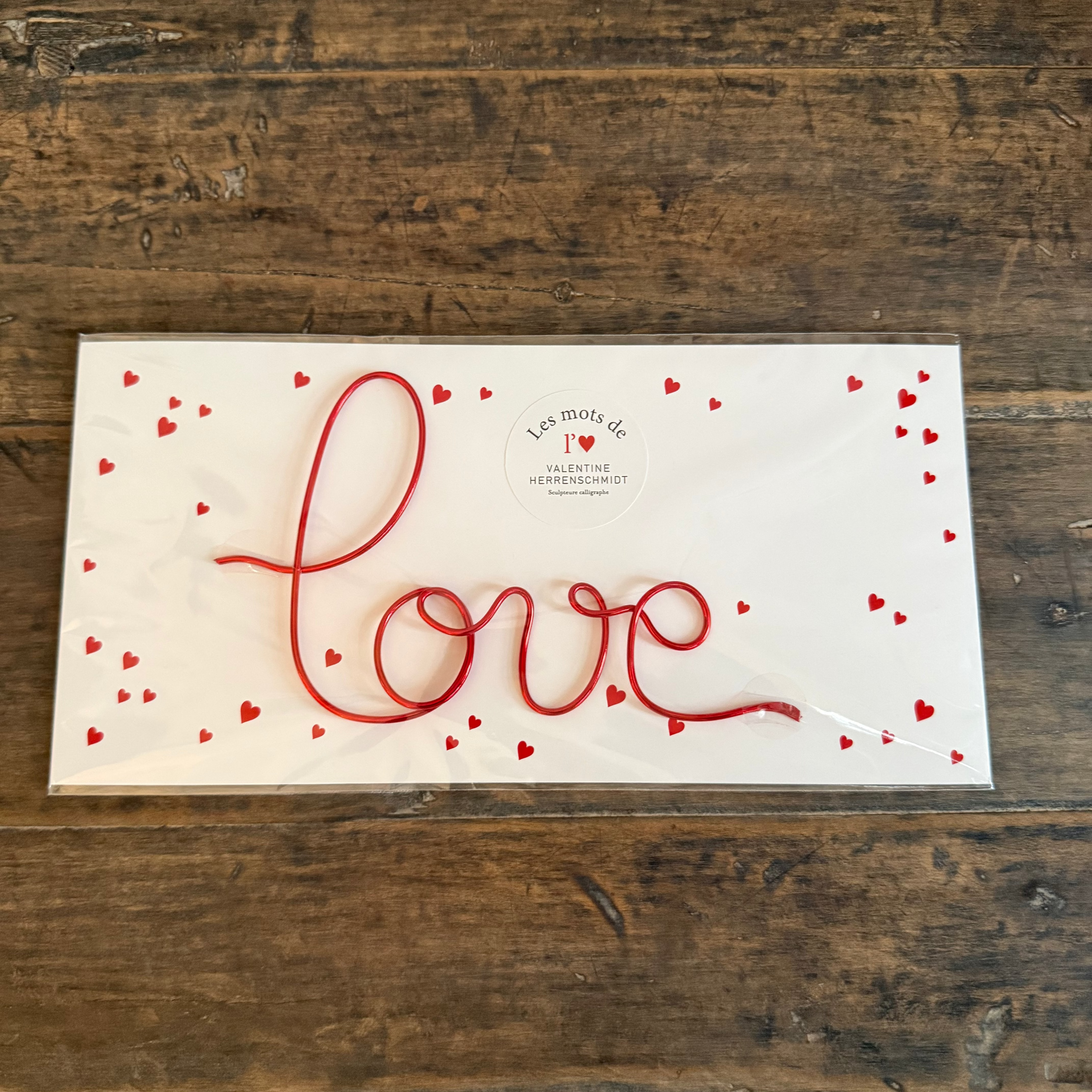 Calligraphy Word Sculpture
