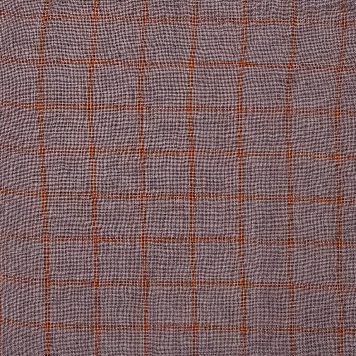 100% Linen Standard Pillowcase - checks and stripes