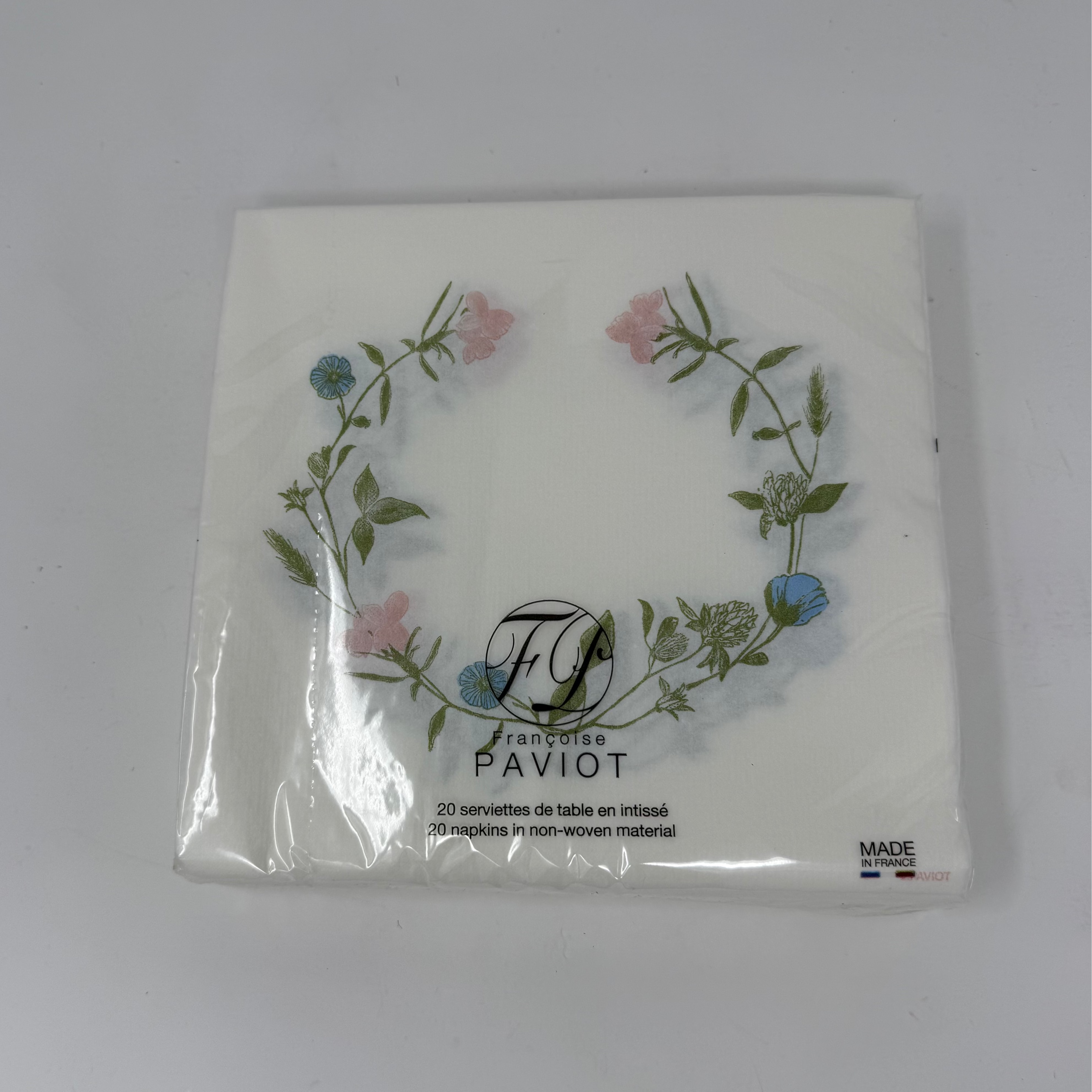 Françoise Paviot Paper Dinner Napkins 16"x16"