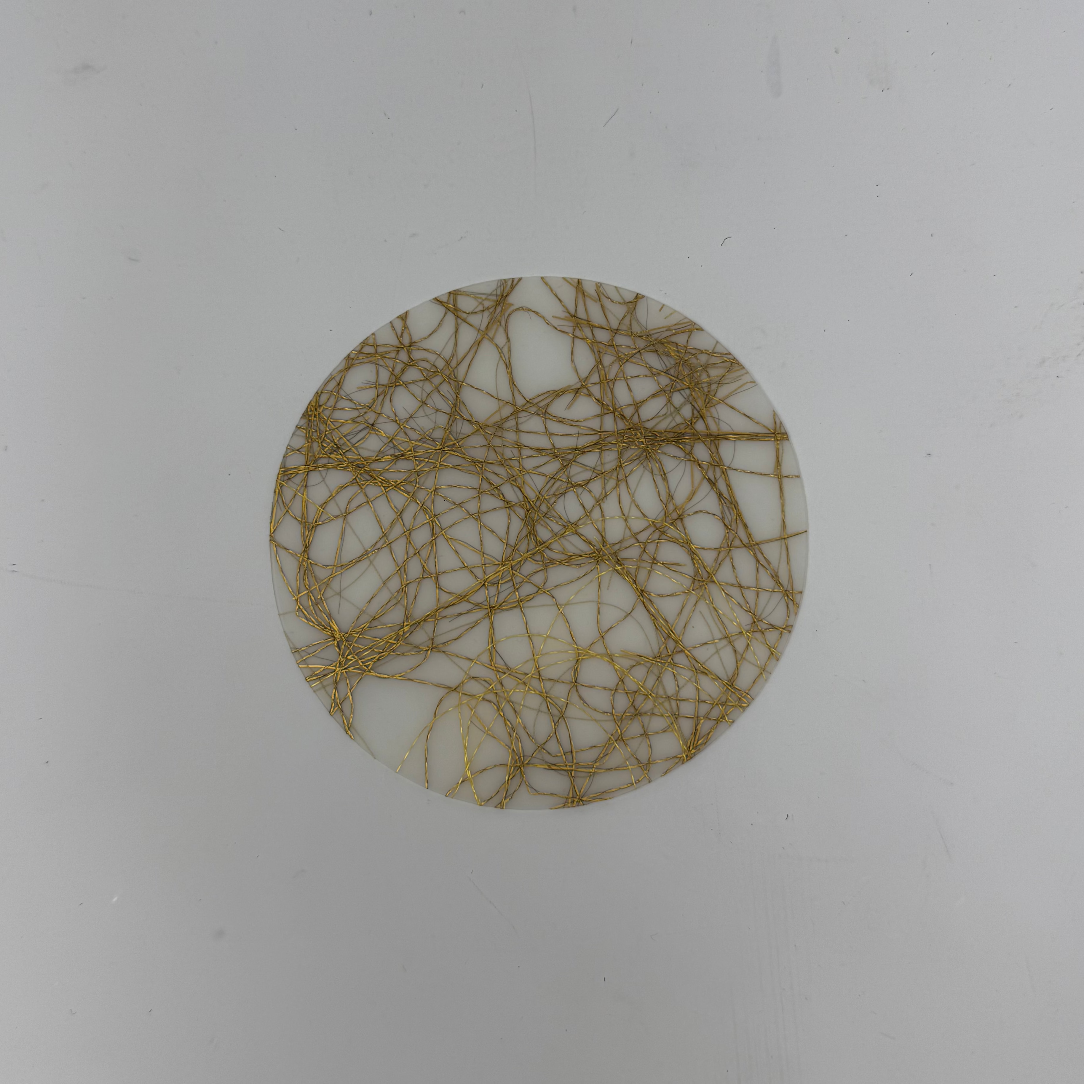 Luisa Cevese Riedizioni Set of 4 Round Polyurethane Coasters