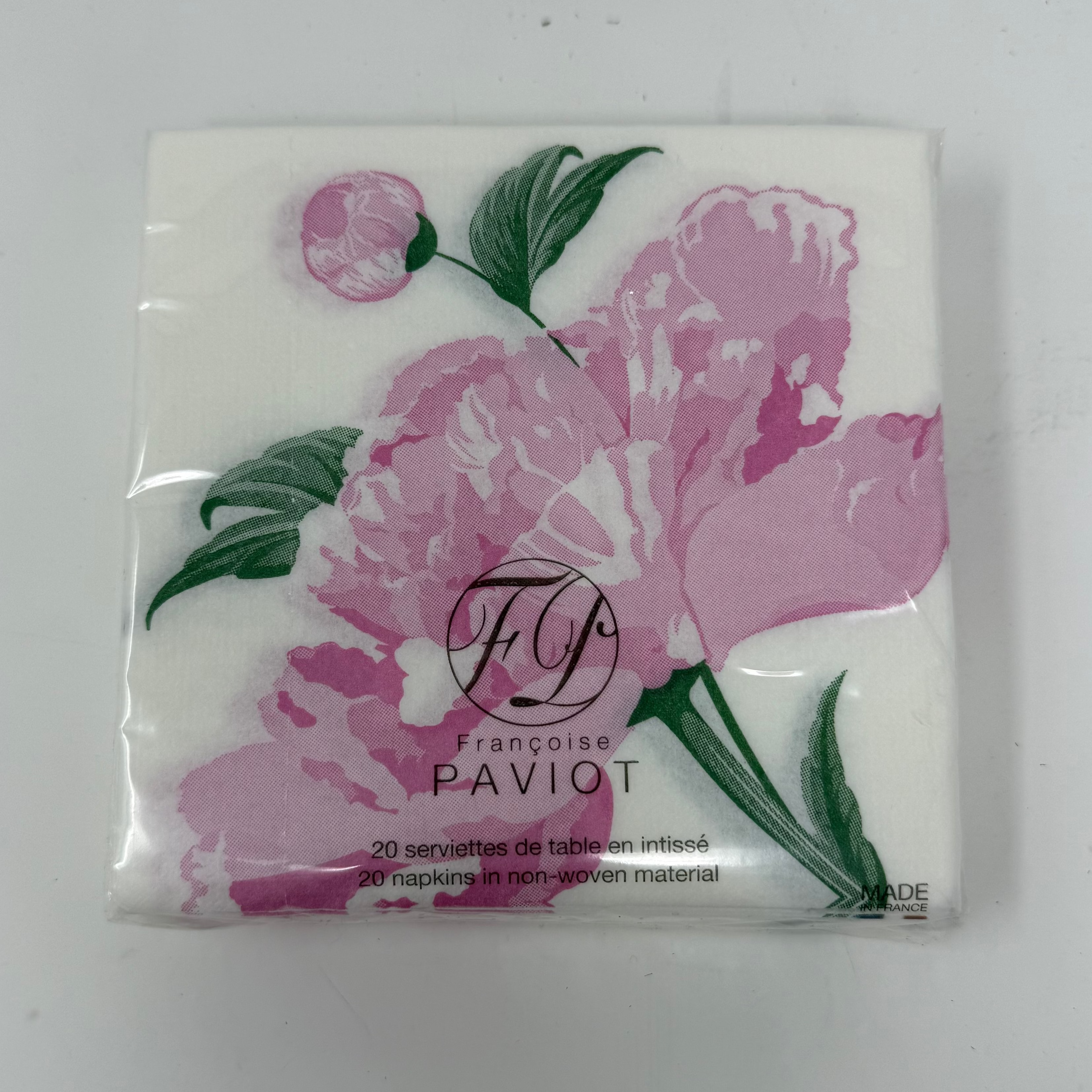 Françoise Paviot Paper Cocktail Napkins 5" x 5”